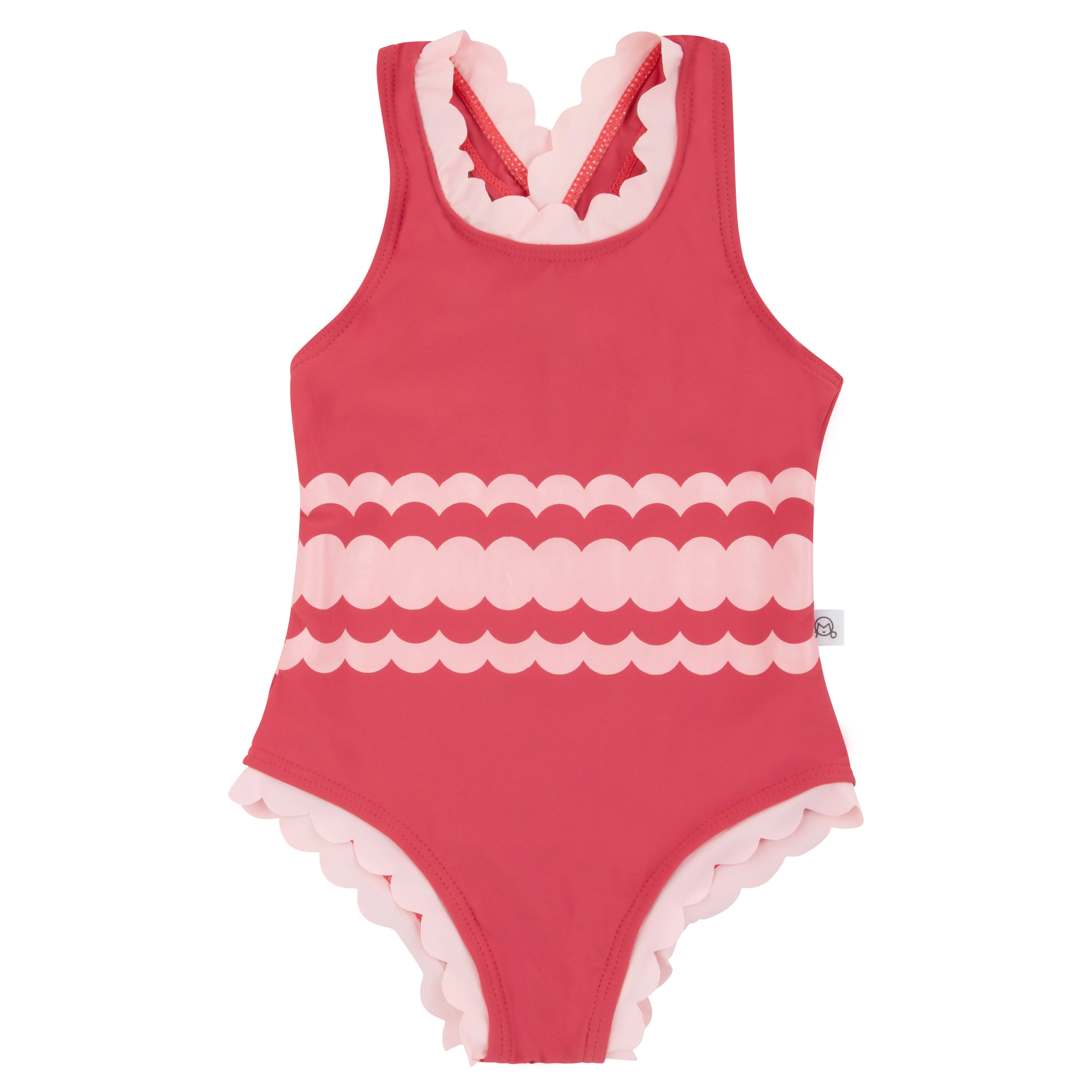 Miss Mini Scalloped Swim Swimsuit
