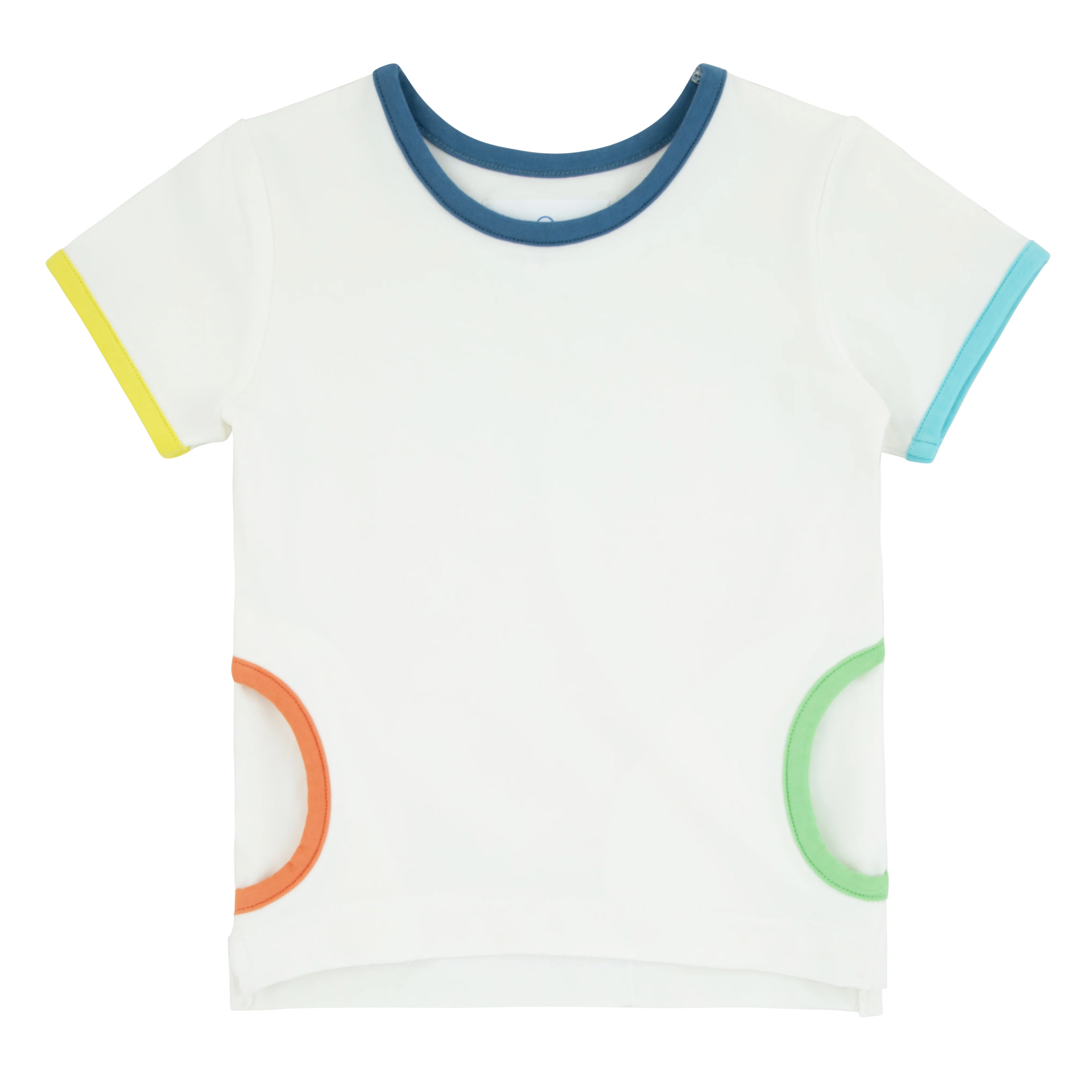 Miss Mini White Color-Edge Toddler T-Shirt
