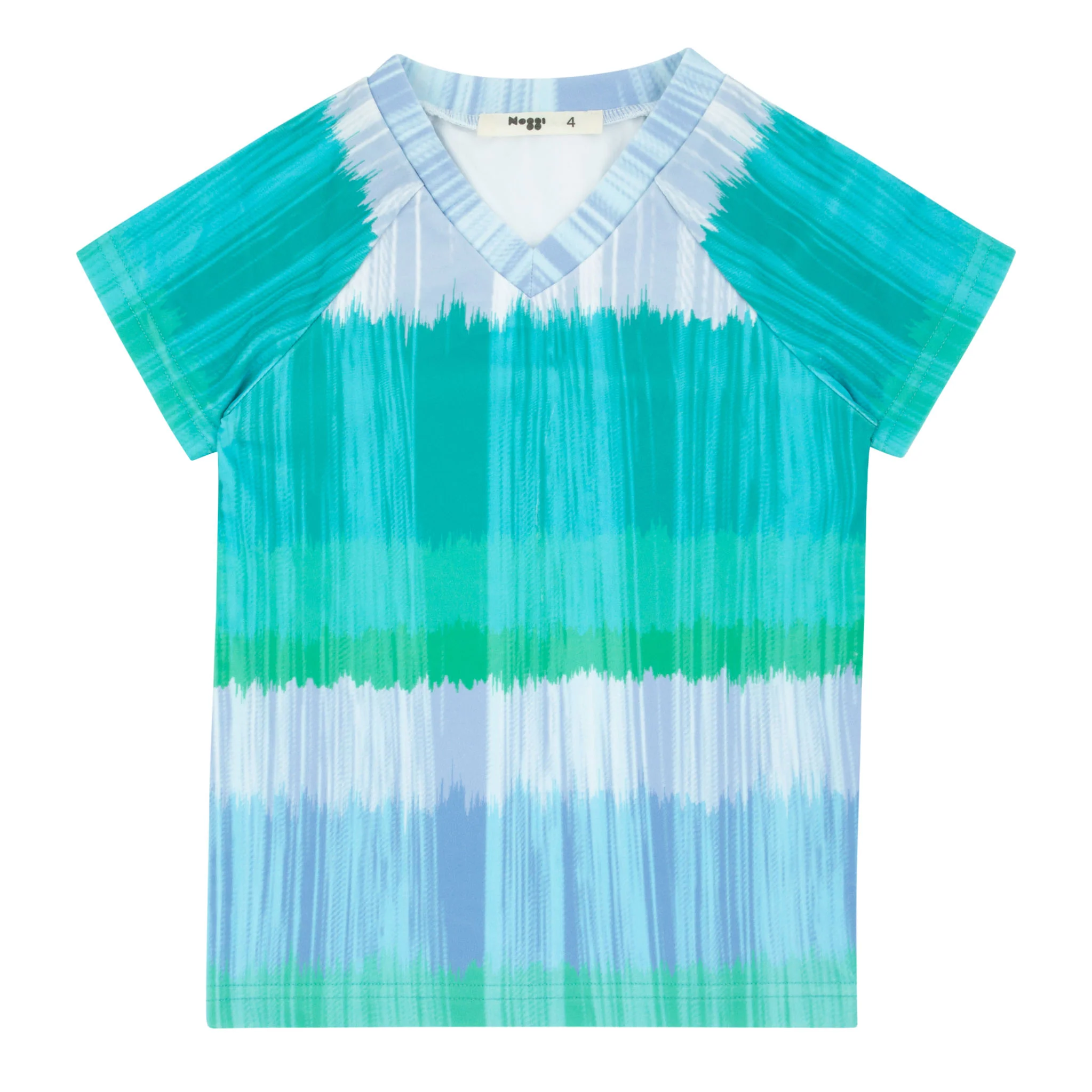 Noggi Blue Ombre Dip Dye Rash Guard