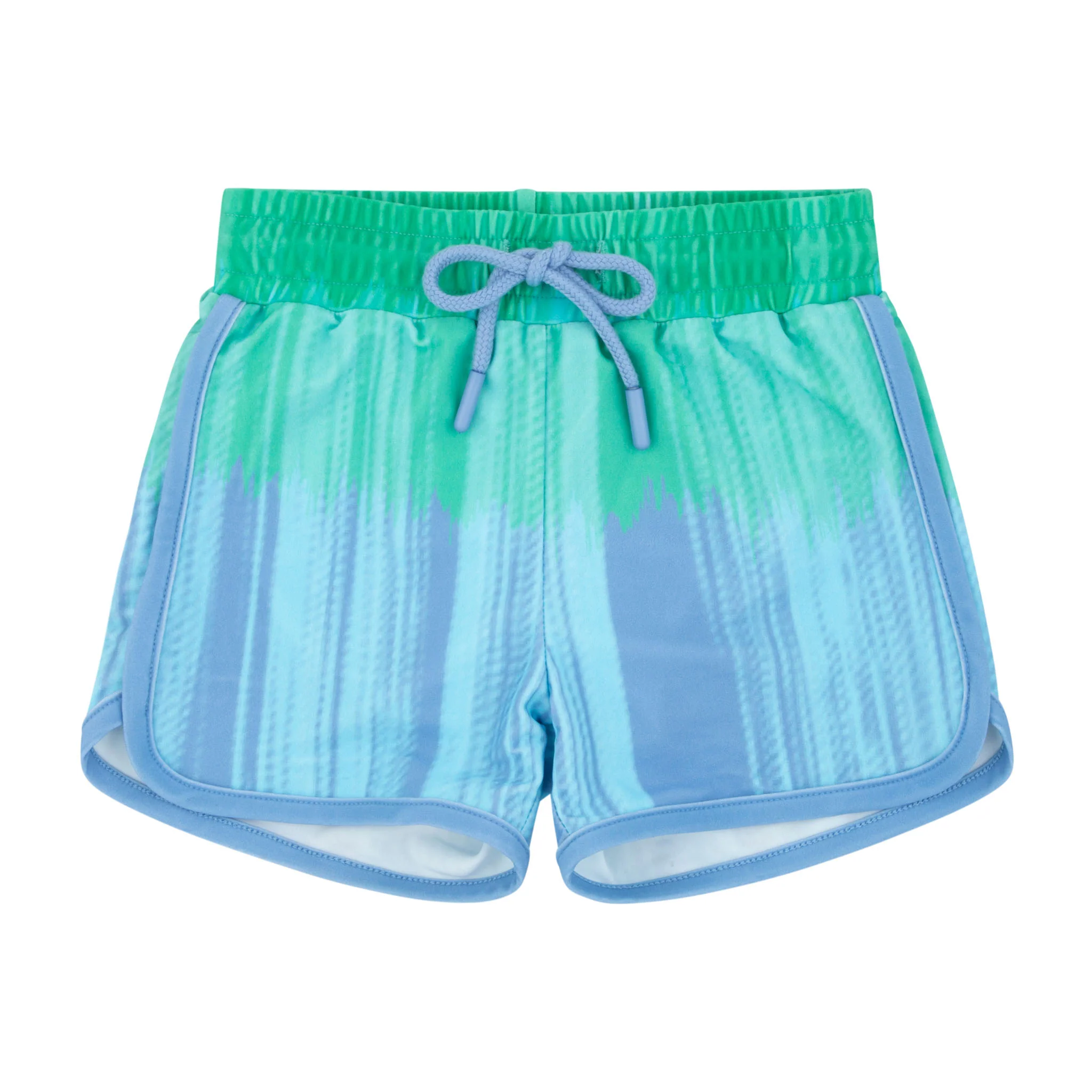 Noggi Blue Ombre Dip Dye Swim Pants
