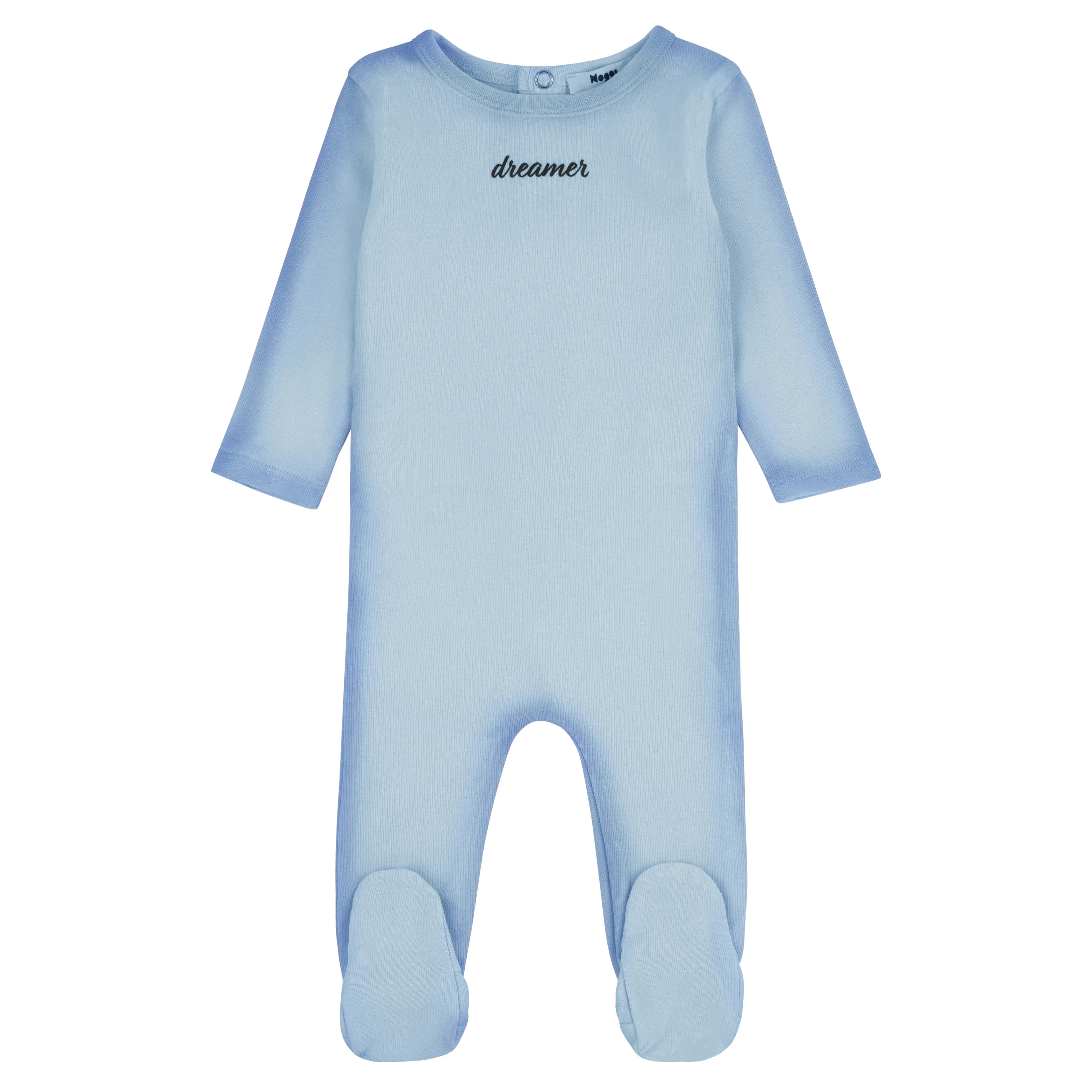 Noggi Blue Ombre Sides Footie
