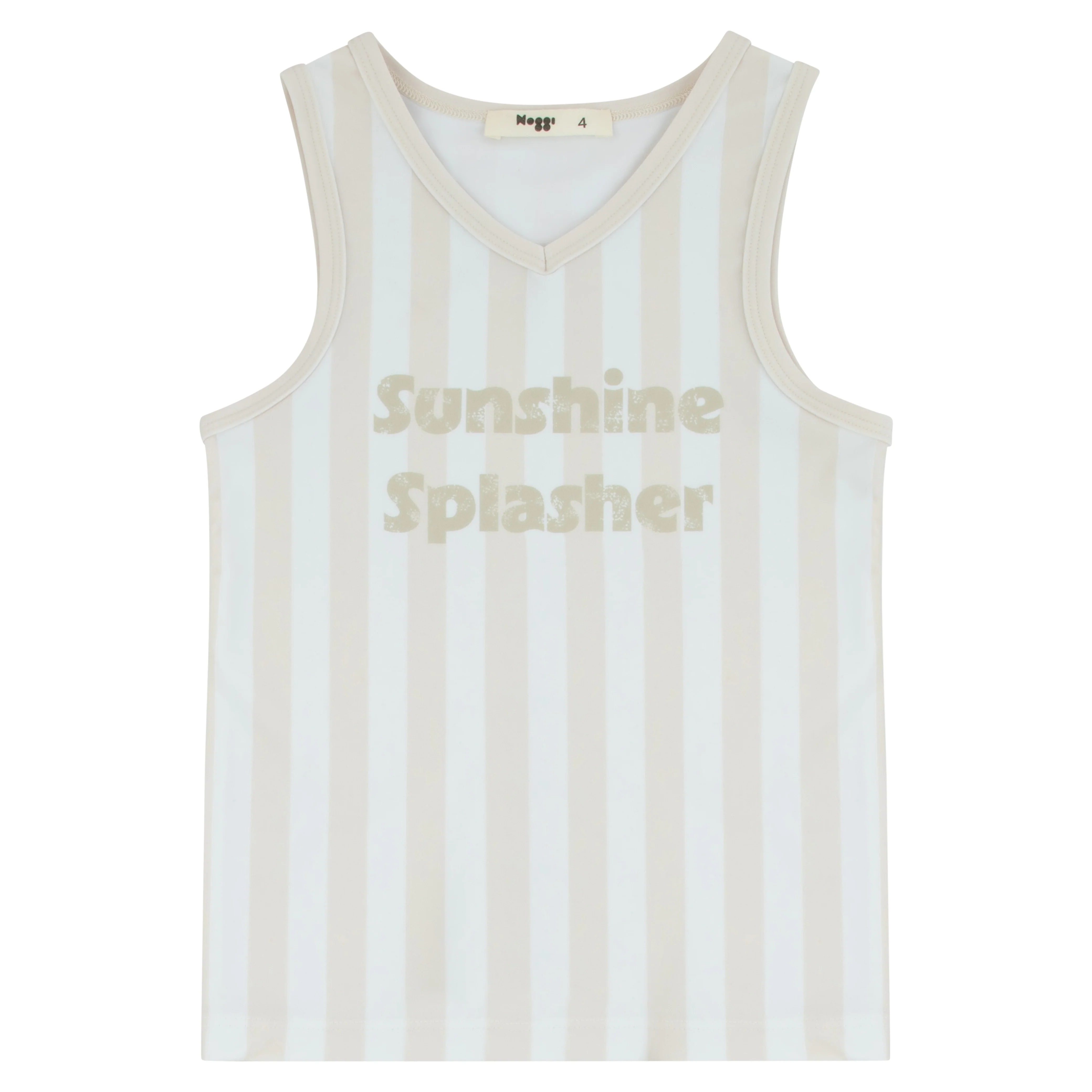 Noggi Tan Sunshine Splasher Rash Guard