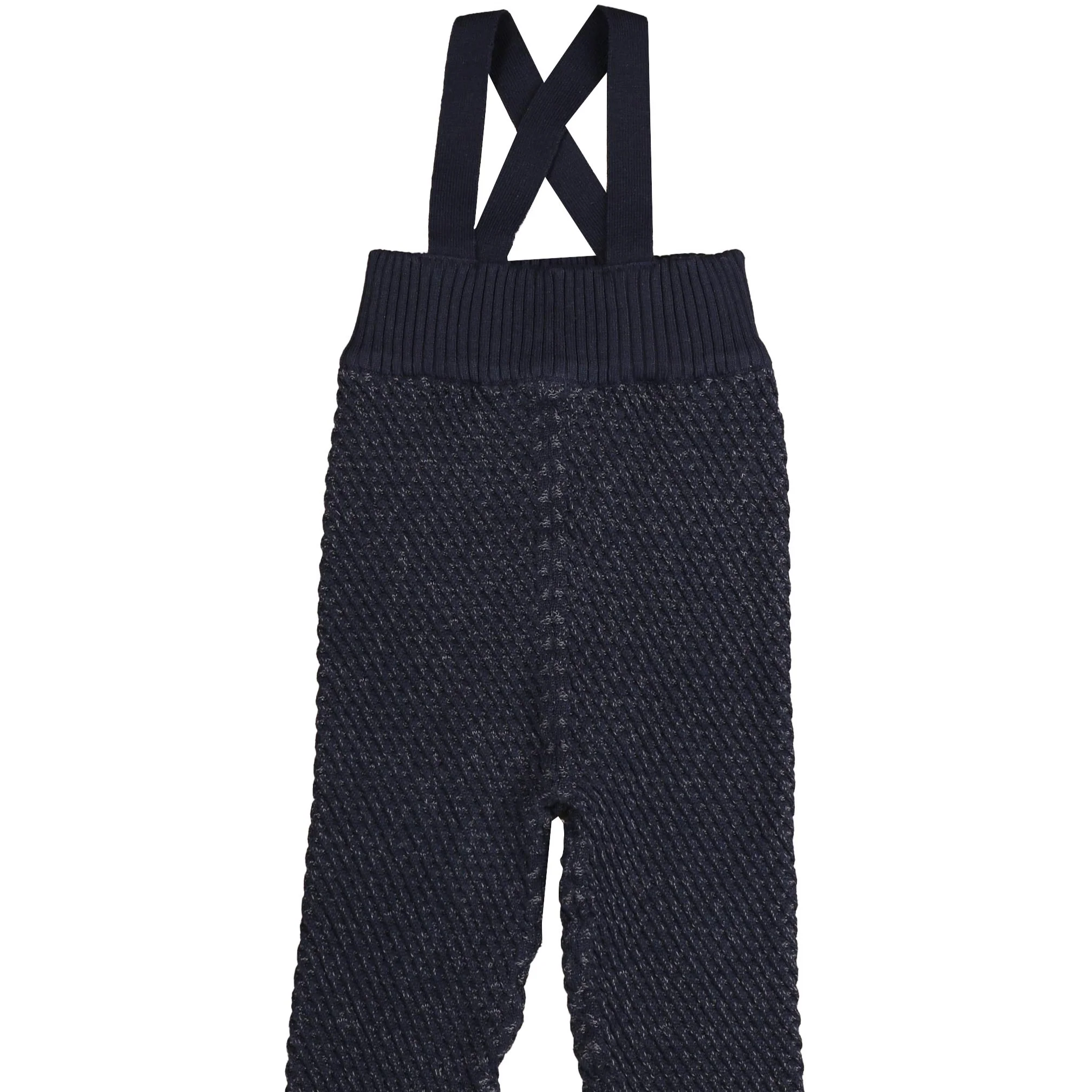 Noma Blue Textured Baby Romper NKN145