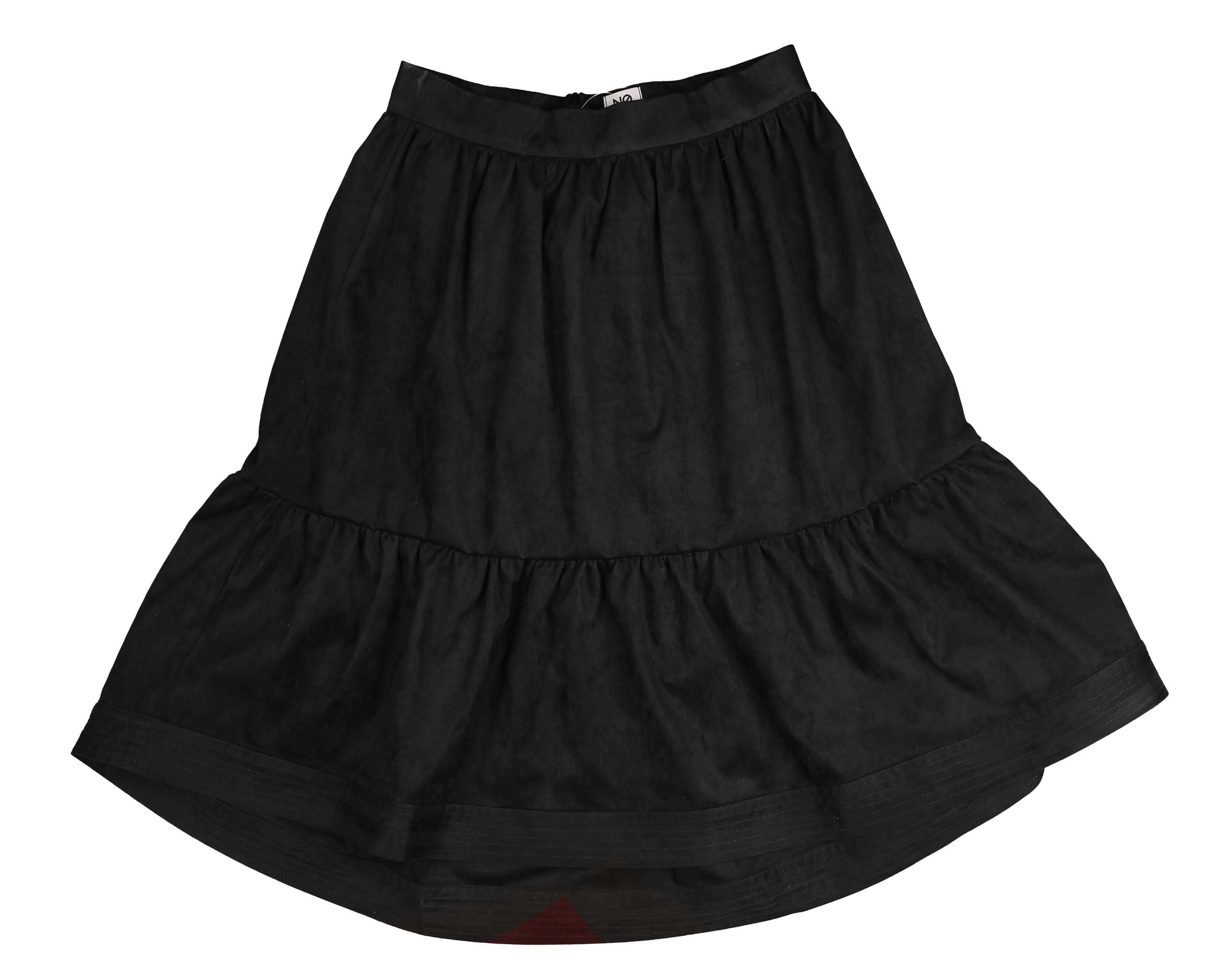 Noma Navy Seude High Low Skirt (NSK742) - Image 2
