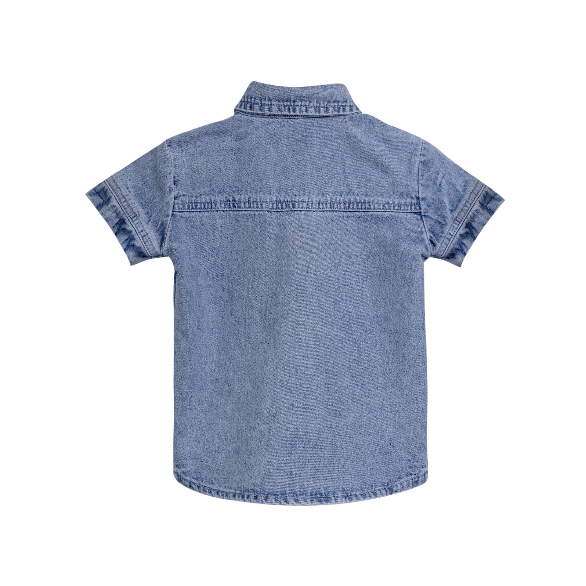 Nounelle Denim Boy Shirt - Image 2