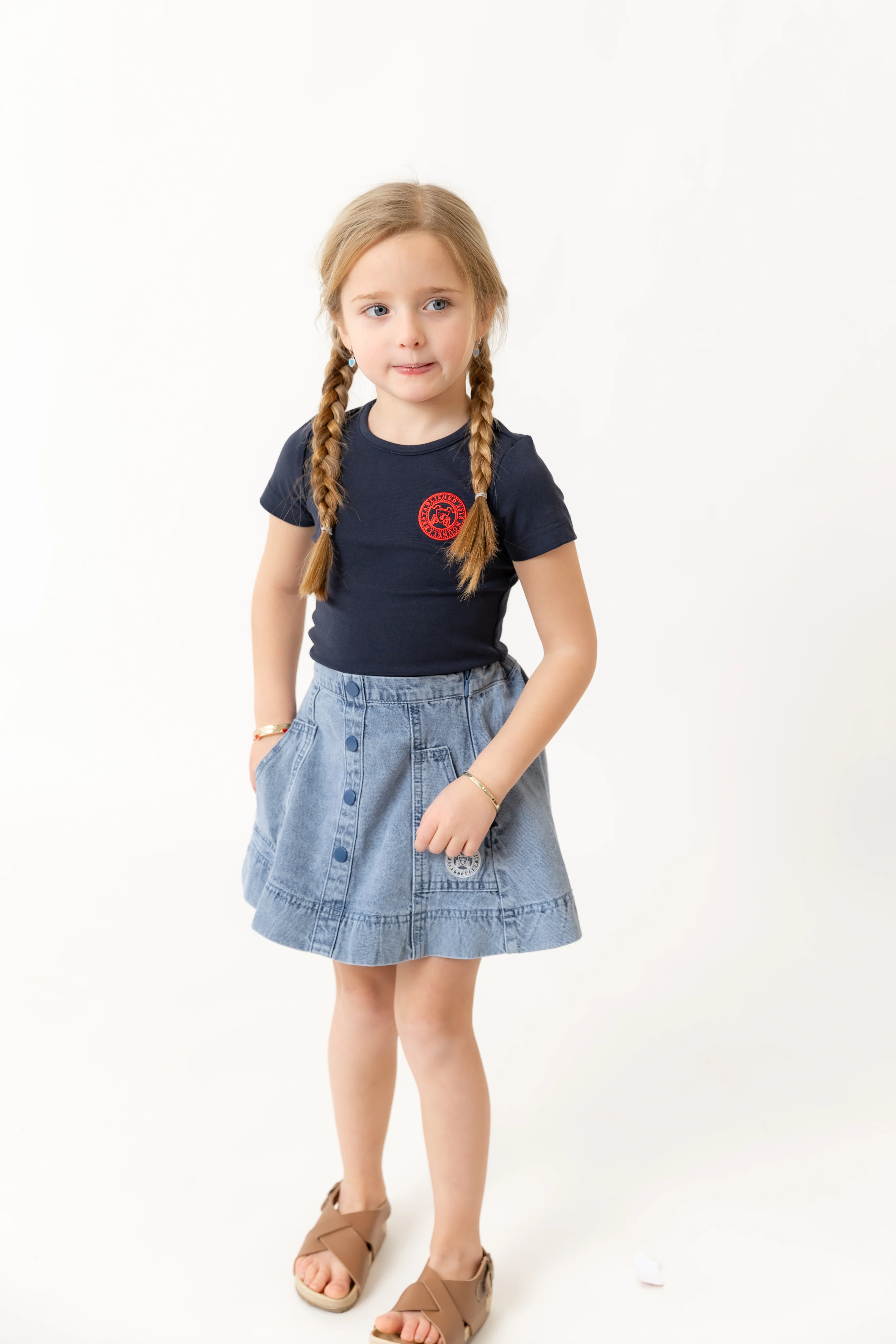 Nounelle Denim Skirt - Image 3