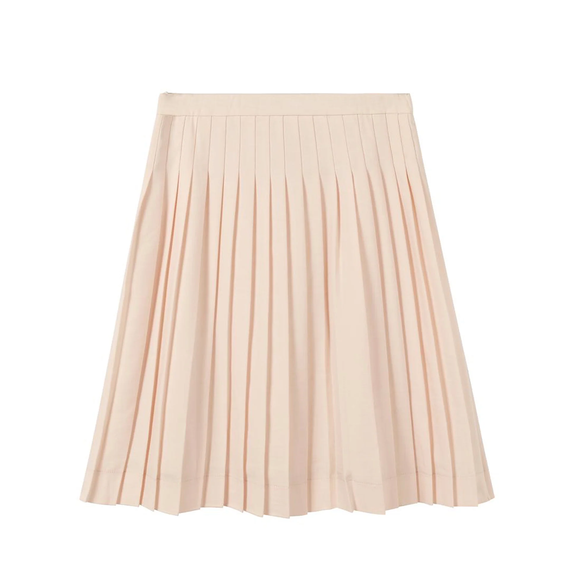 Nounelle Pleated Peach Skirt
