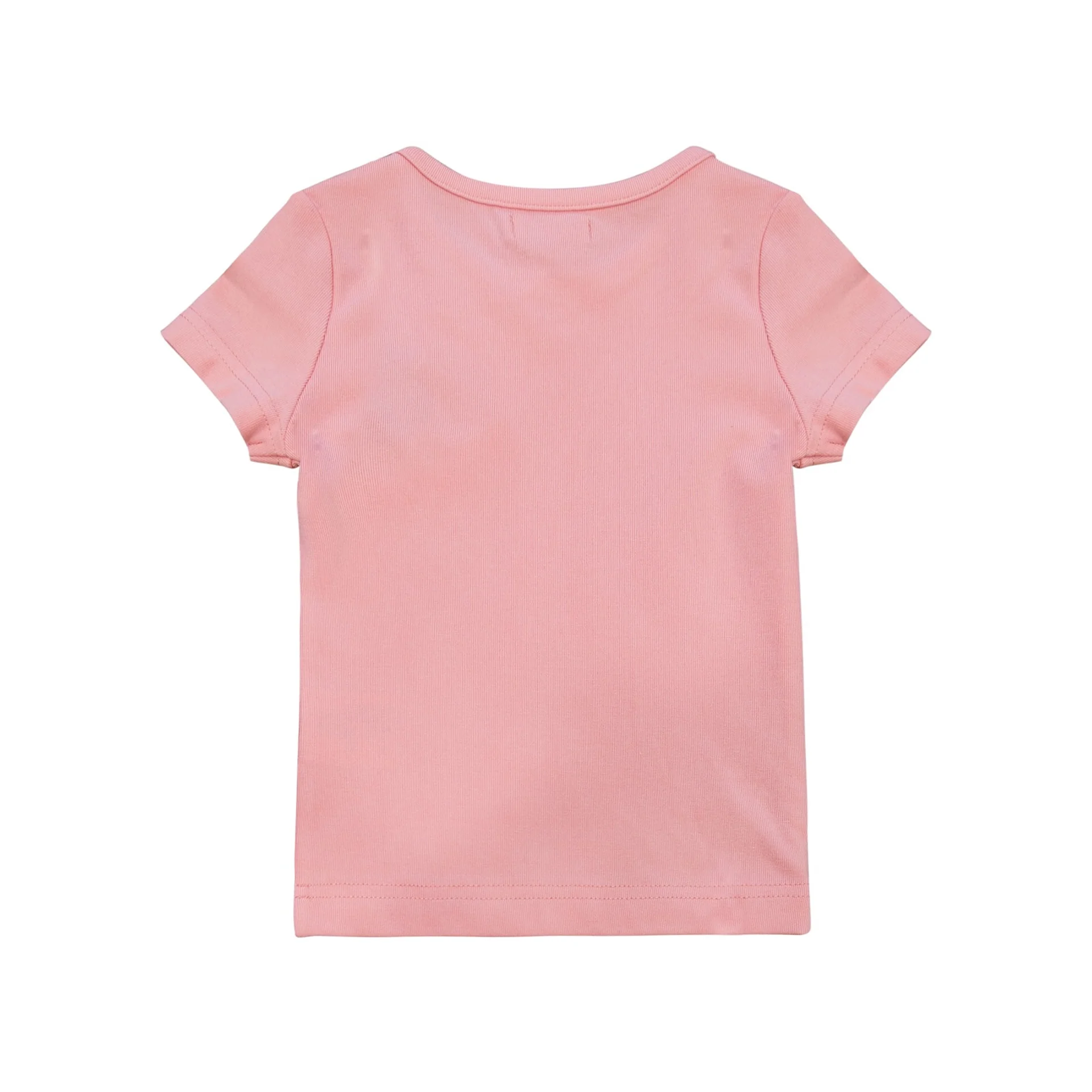 Nounelle Stamp Tee Coral- Short Sleeve - Image 2