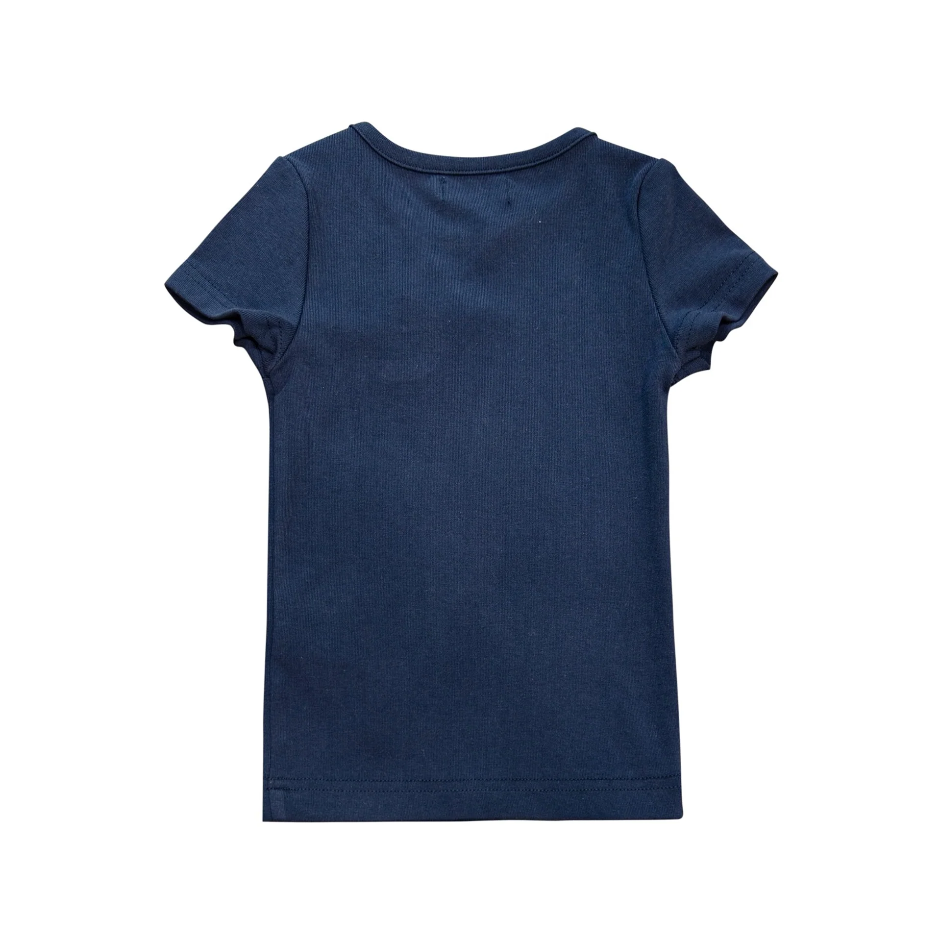 Nounelle Stamp Tee Navy - Short Sleeves - Image 2