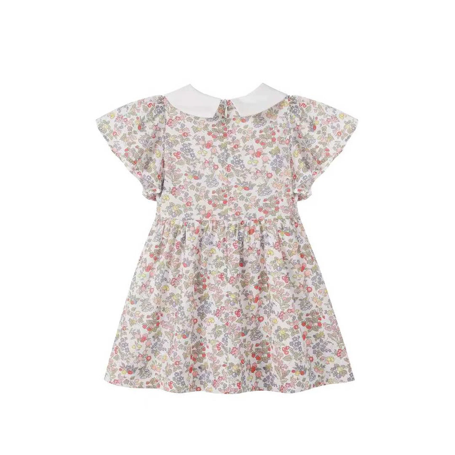 Nounelle Strawberry Embroidered Dress - Image 2