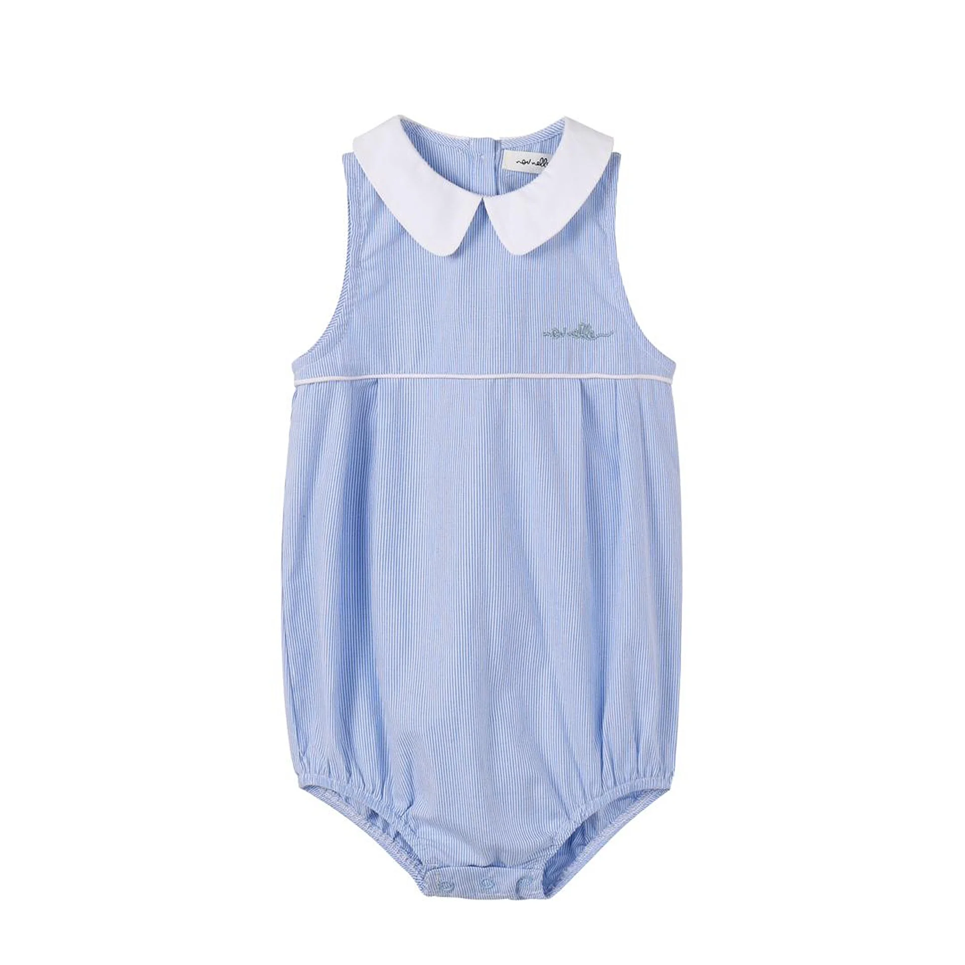Nounelle Striped Boy Romper