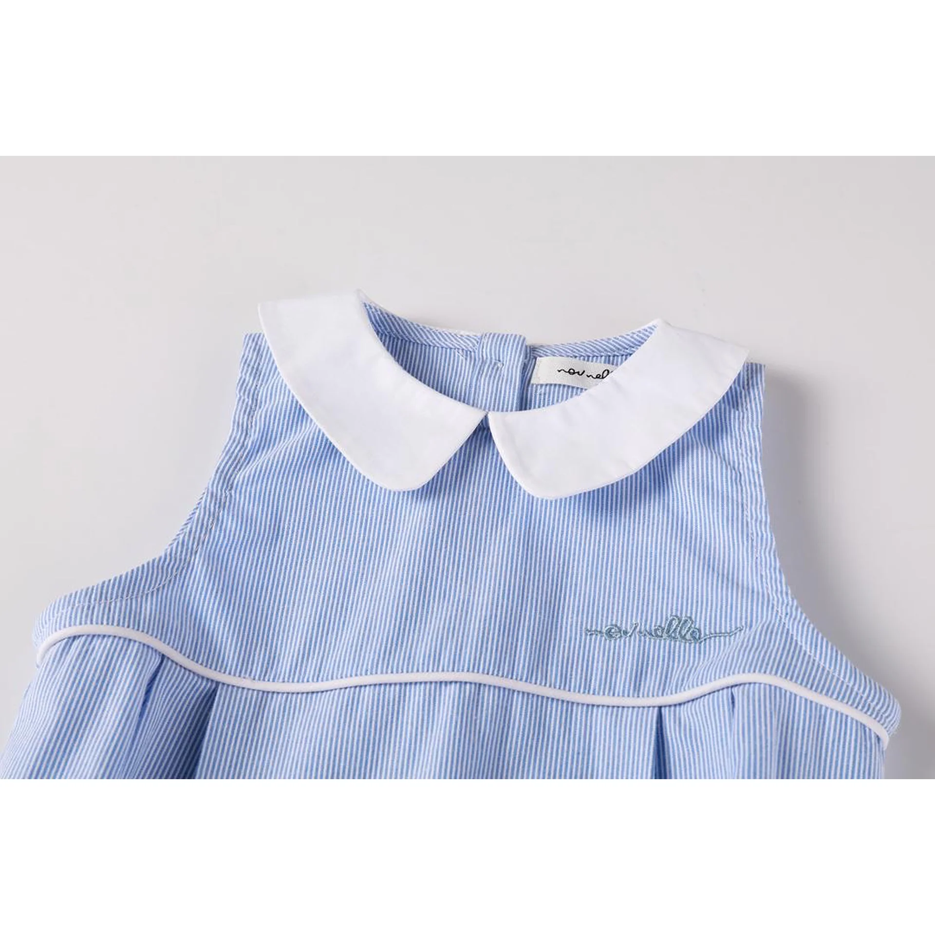 Nounelle Striped Boy Romper - Image 2