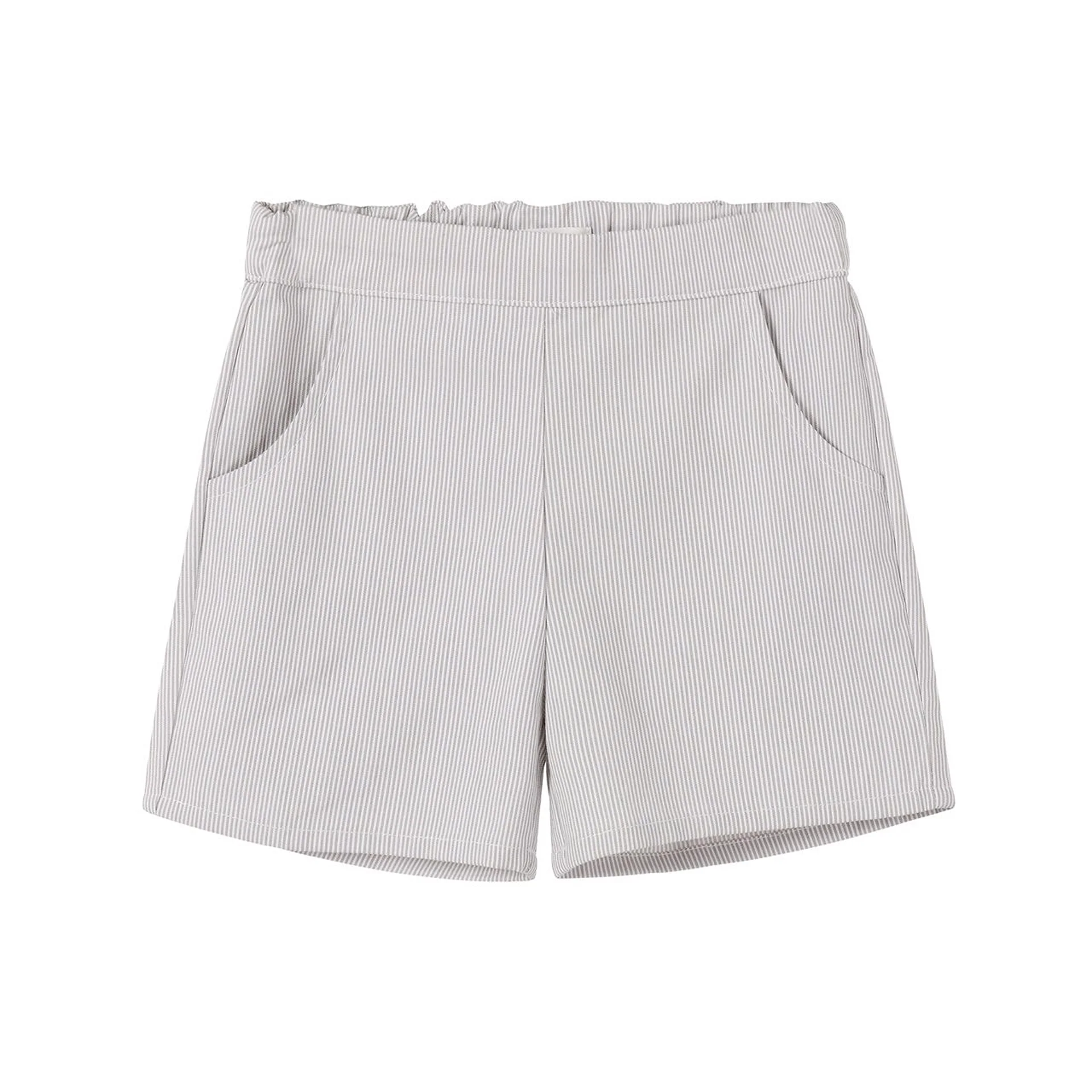 Nounelle Striped Boy Shorts Sage