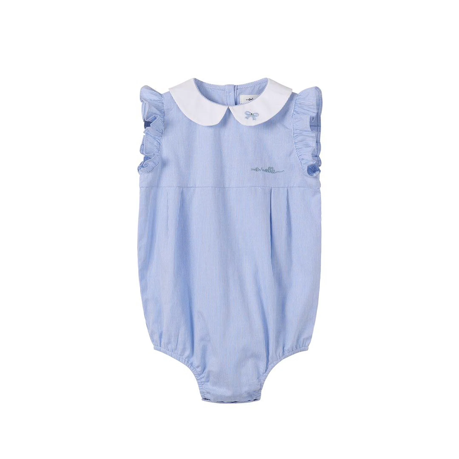 Nounelle Striped Girl Romper