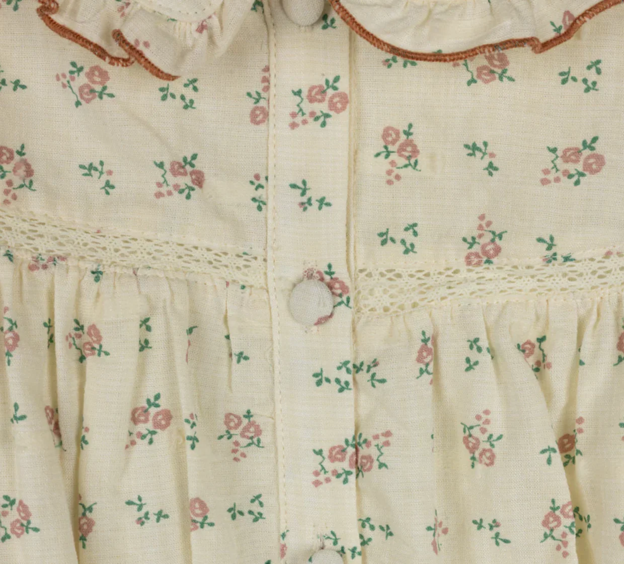 One Child Floral Vince Printed Linen Blouse - Image 2