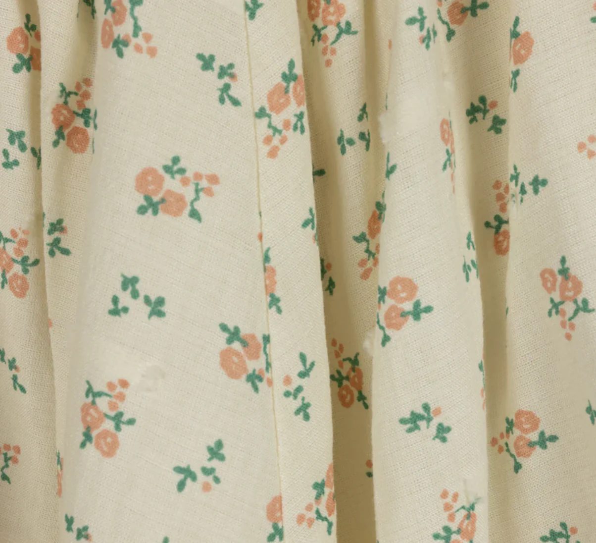 One Child Floral Vince Printed Linen Skirt - Image 2