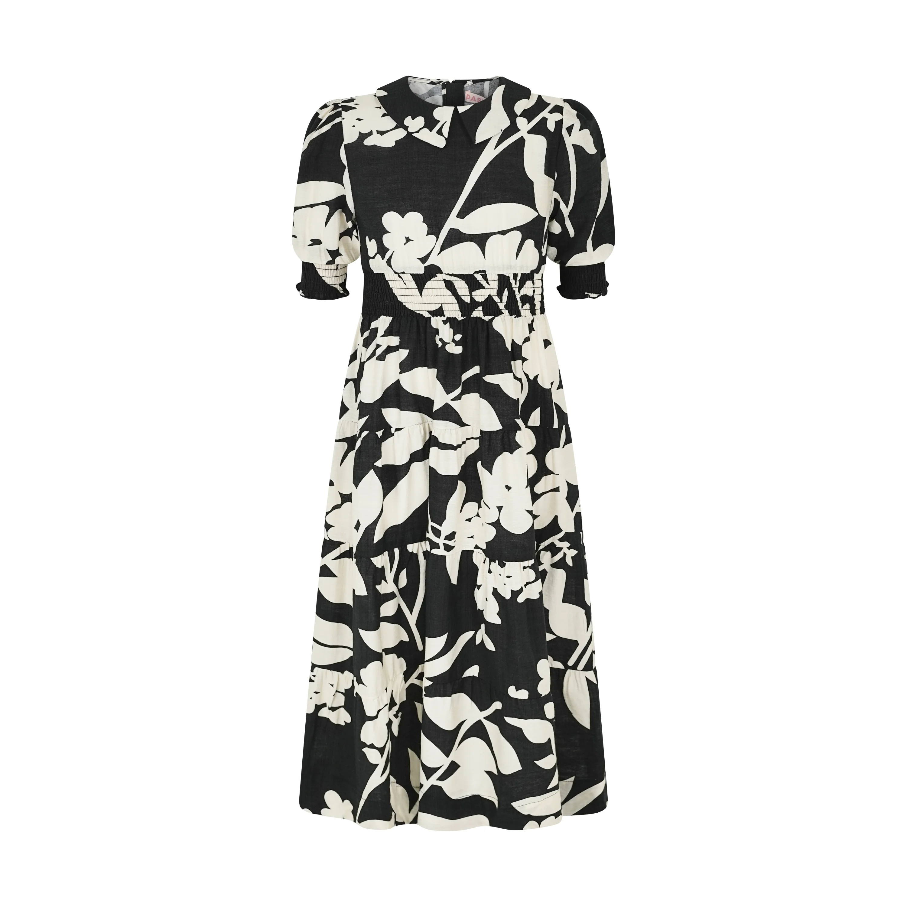 Pashmini Floral Riley Smocked Waist Maxi