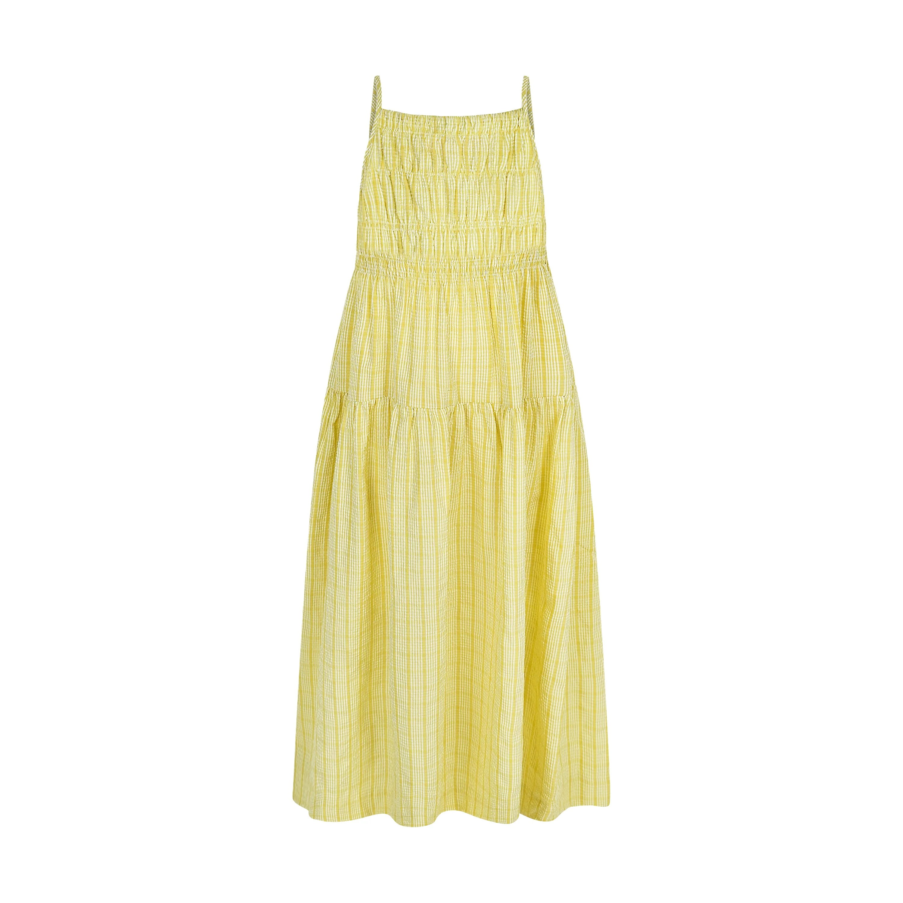 Pashmini Yellow Bella Searsucker Jumper