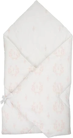 Peluche Pink Botanical Baby Wrap Playmat