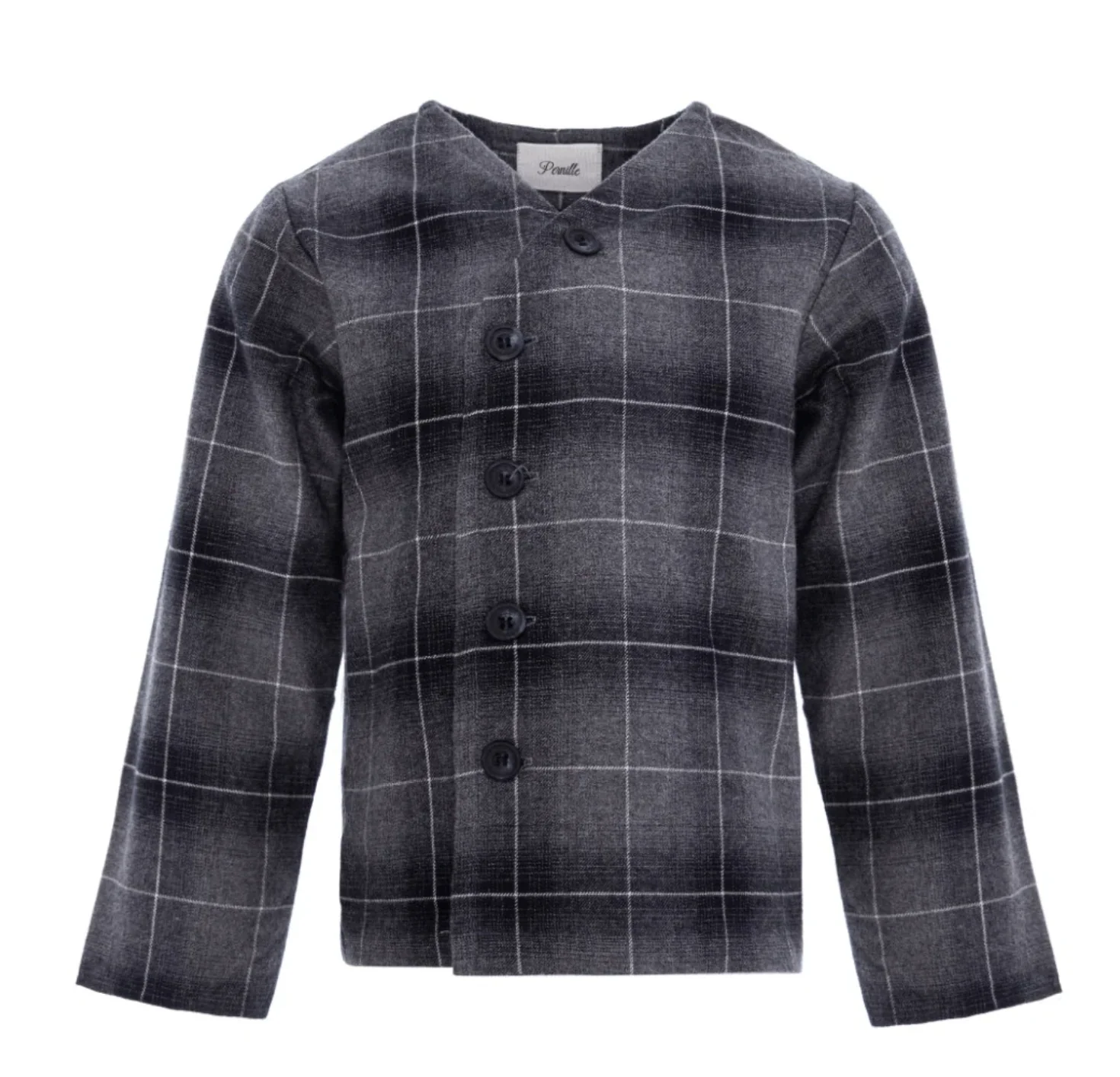Pernille Navy Wool Theo Jacket