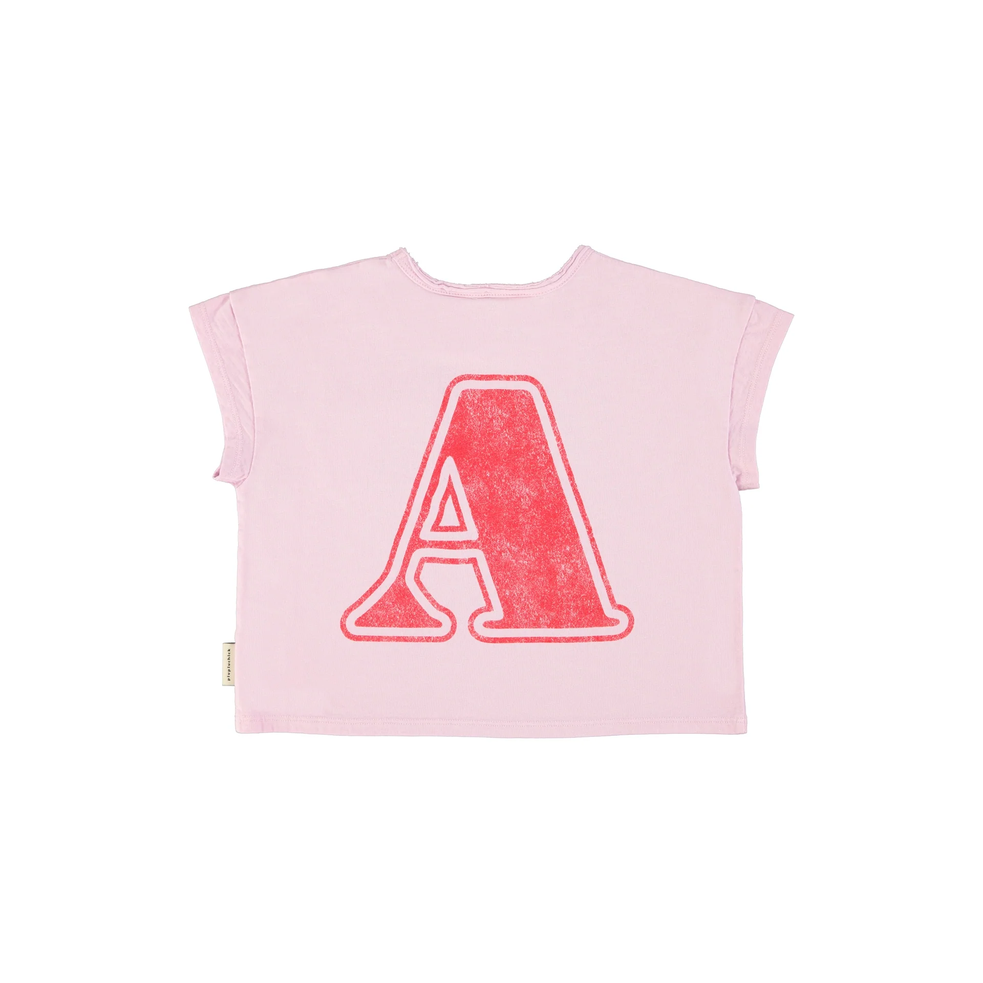 Piupiuchick Lilac W/ "A" Print T'Shirt - Image 4