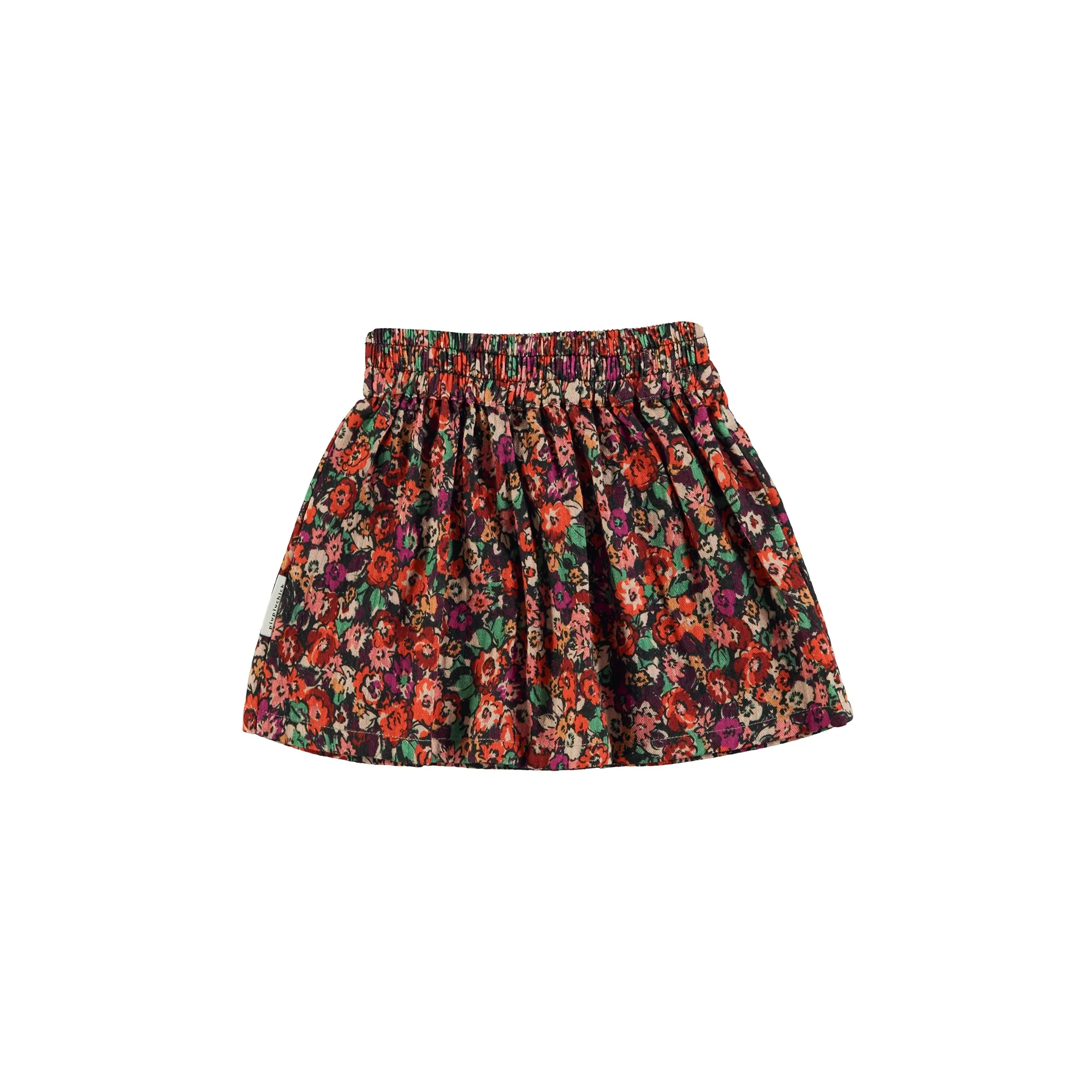 Piupiuchick Multicolor Flowers Knee-Lenght Skirt - Image 2