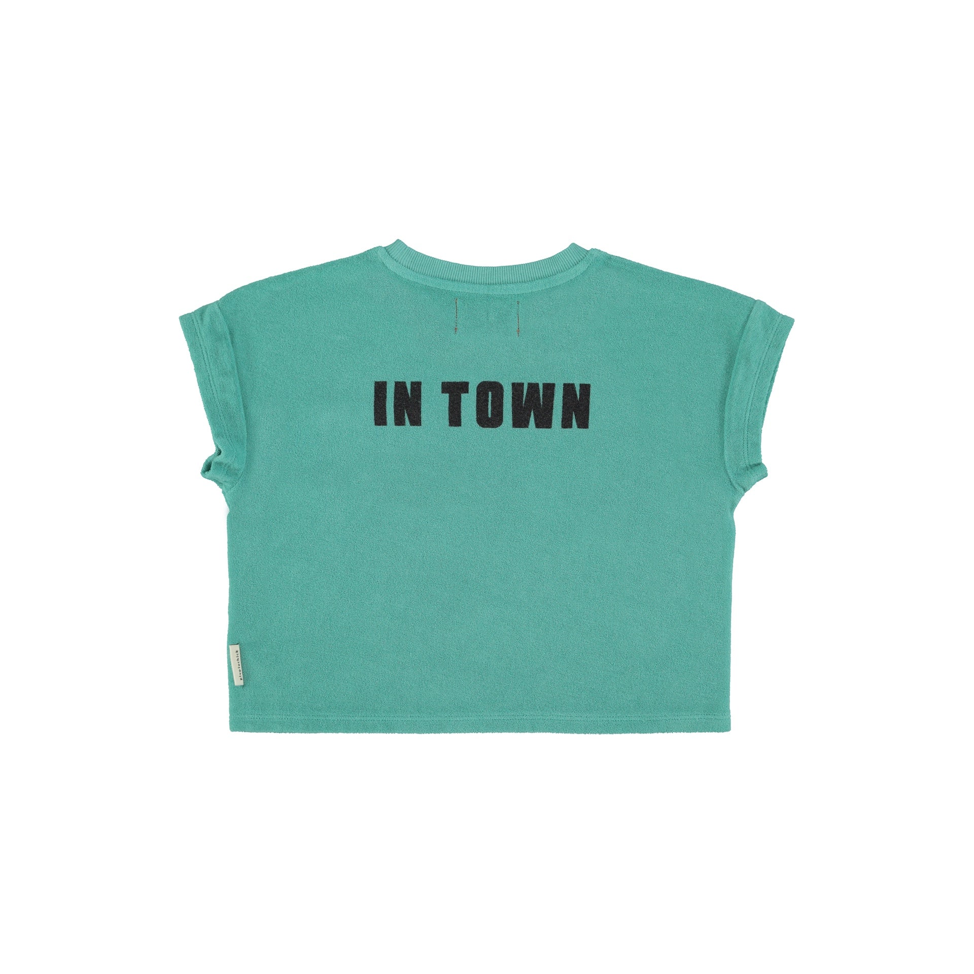 Piupiuchick Turquoise W/ "Best Friend" Print T'Shirt - Image 4