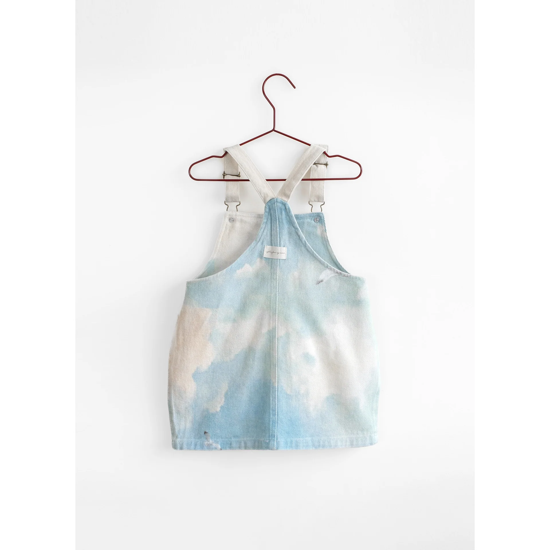 Please Mom Bird Denim Barrel Dress - Image 2