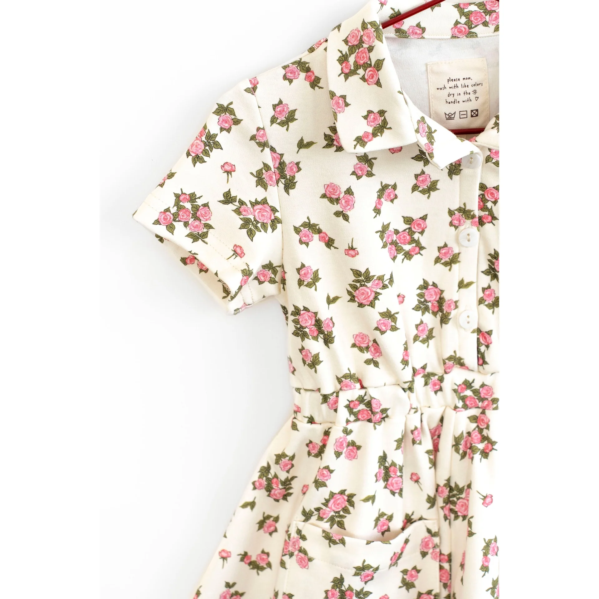 Please Mom Floral Shirtdress - Image 2