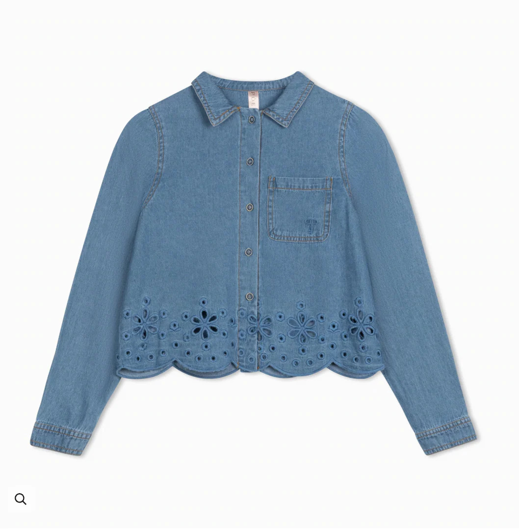 Poet Lisa Denim Shirt