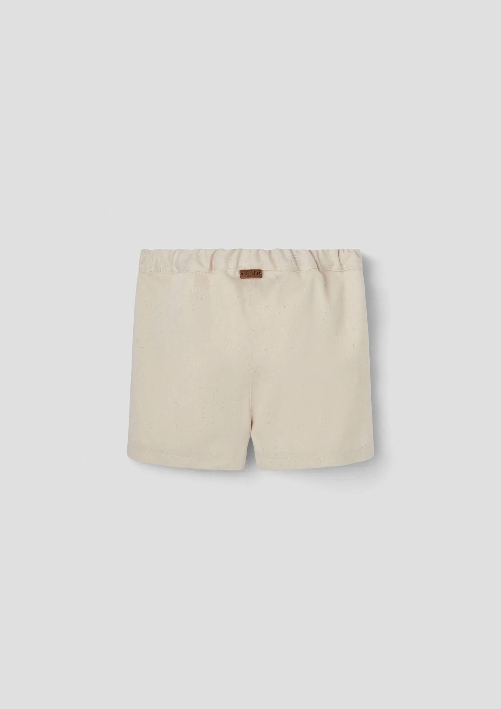 Popelin Off-white shorts with flaps (Mod.30.1) - Image 2