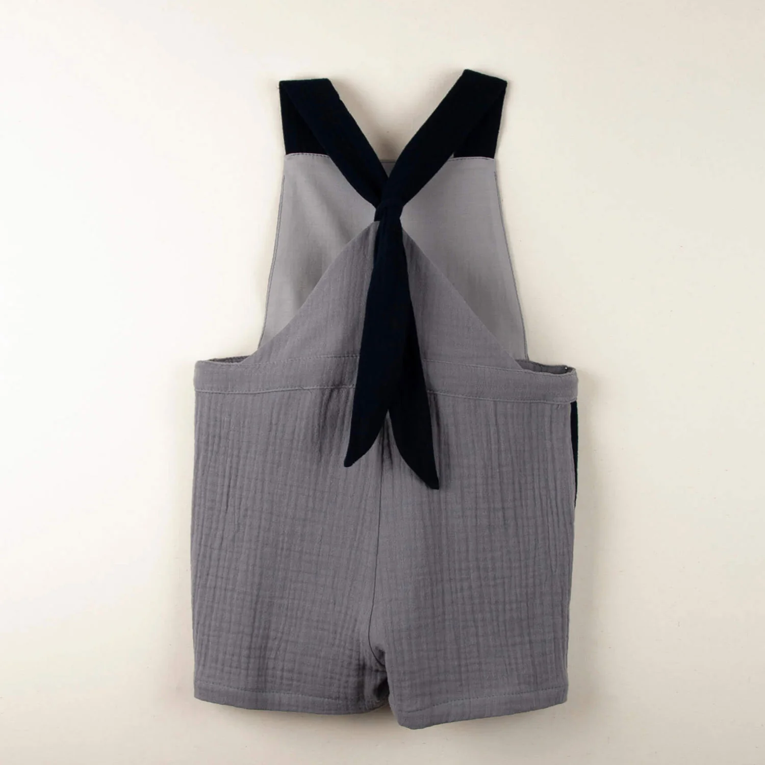 Popelin Organic greyish-blue dungarees (Mod. 10.2) - Image 2