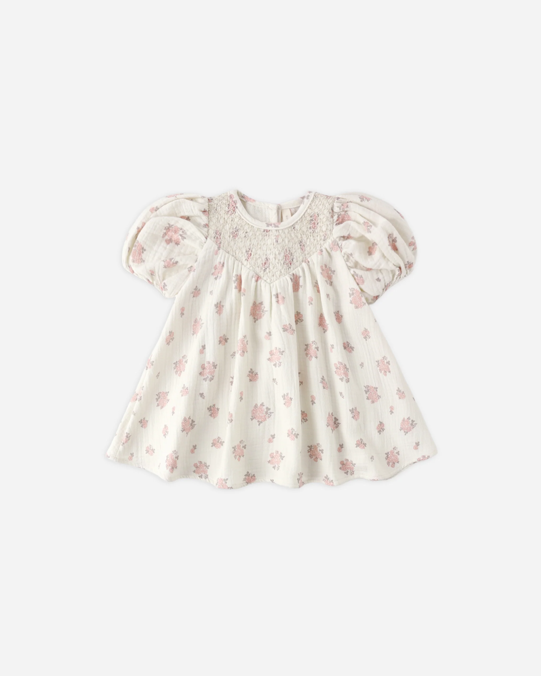 Quincy Mae Ivory Carina Dress Garden Rose