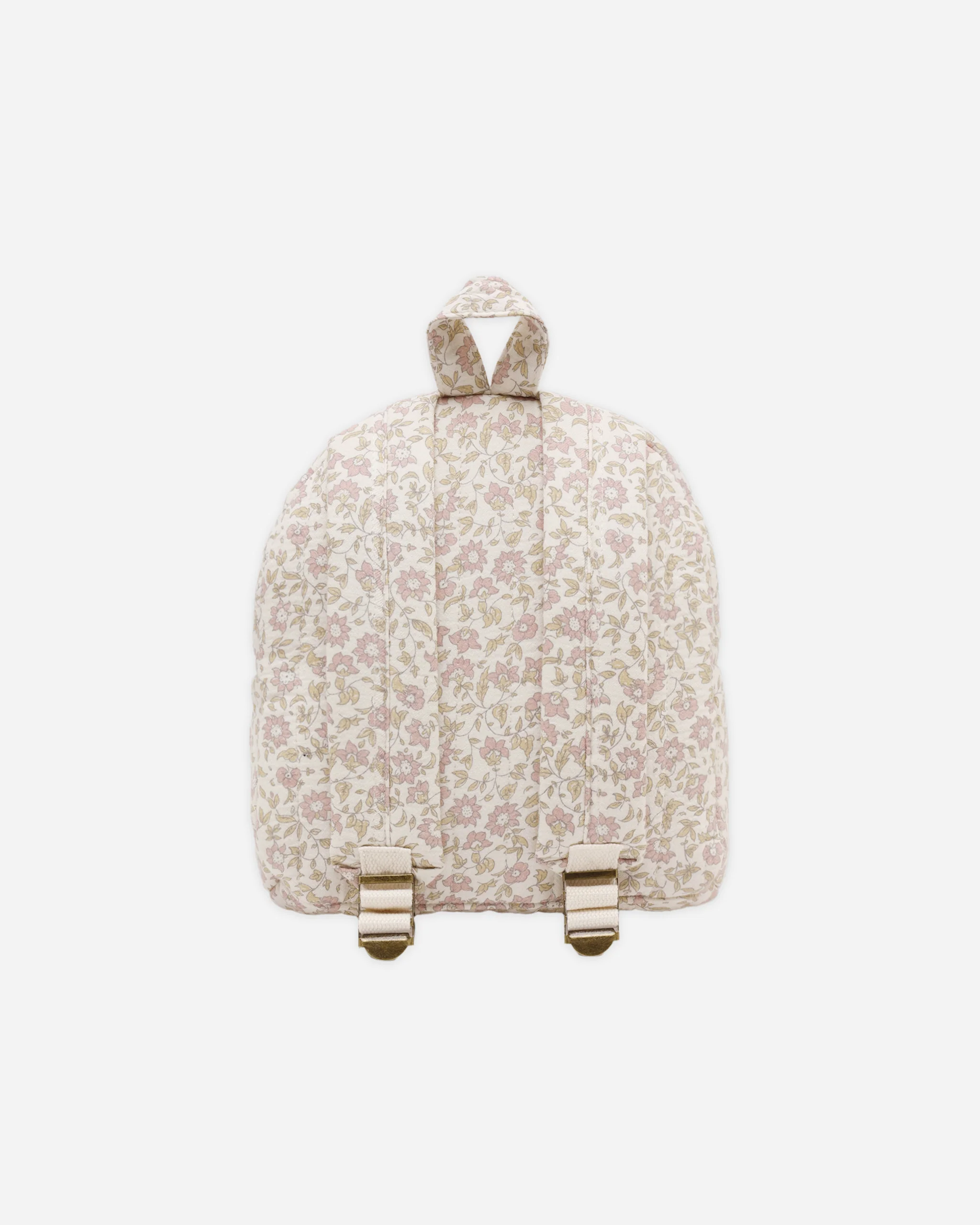 Quincy Mae Natural Mini Backpack Dahlia - Image 2