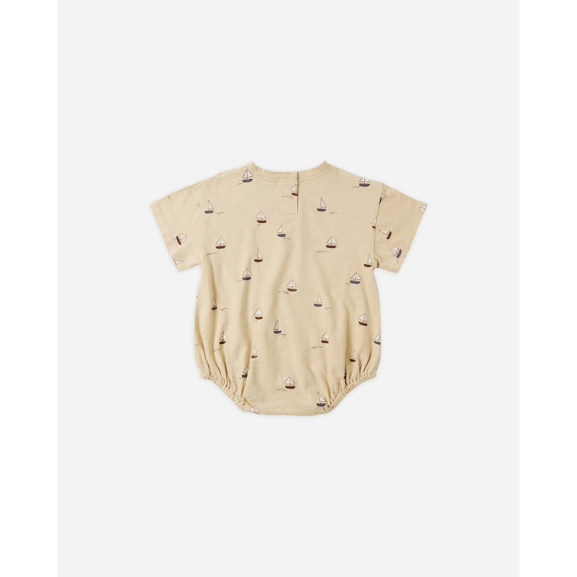 Rylee & Cru Relaxed Bubble Romper Sailboats - Image 2
