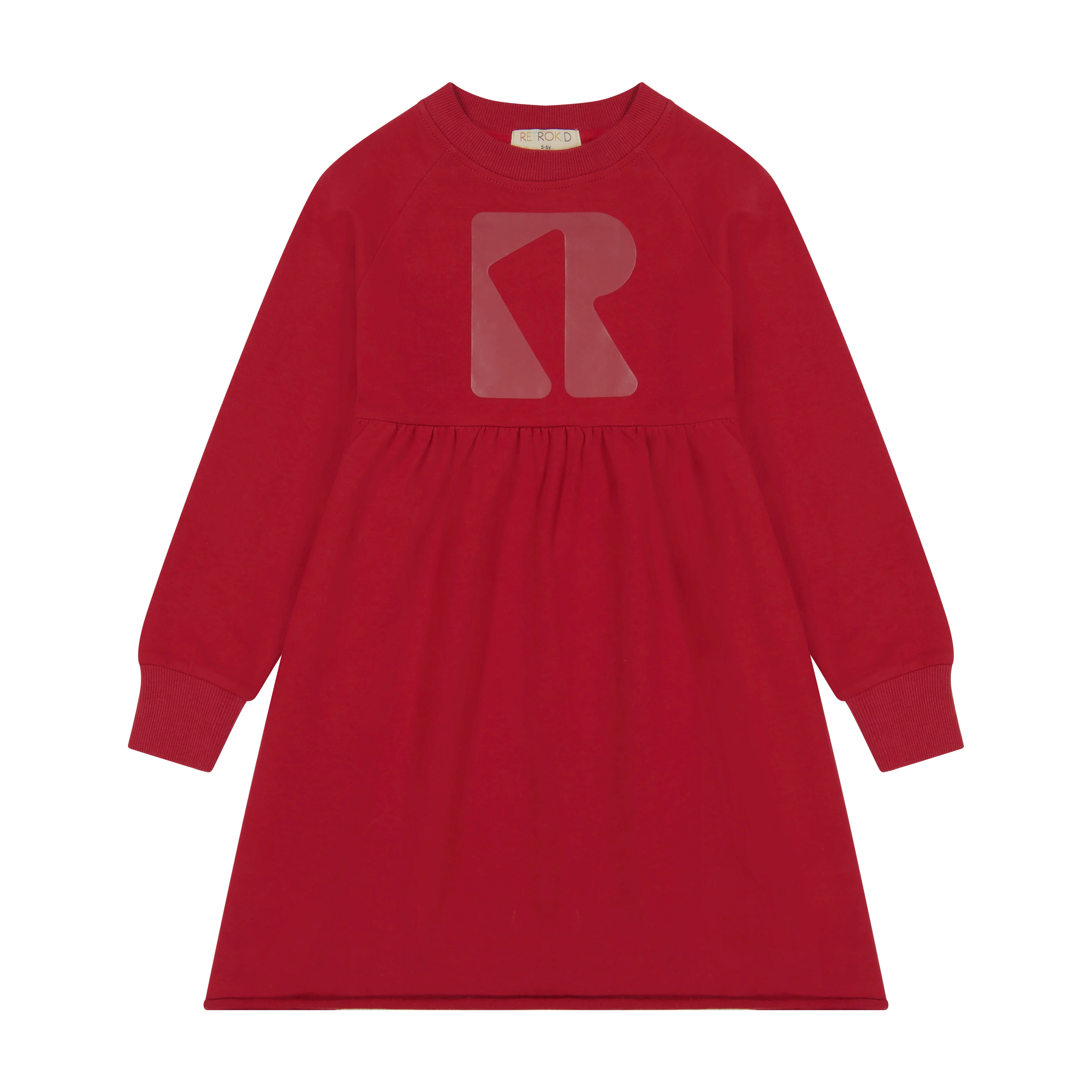 Retrokid Ruby Basic Logo Twirl Dress