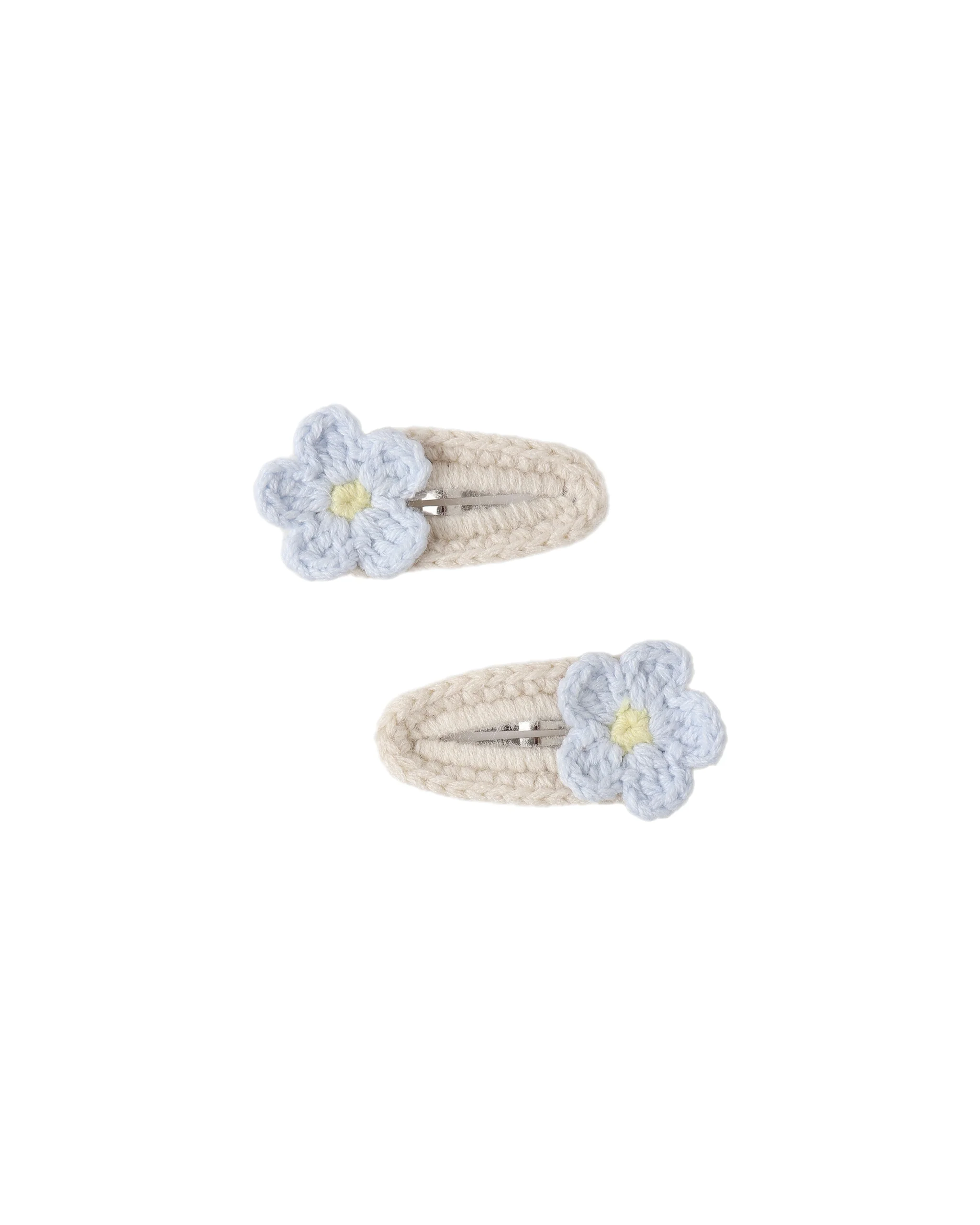 Rylee + Cru Crochet Clip Set - Natural