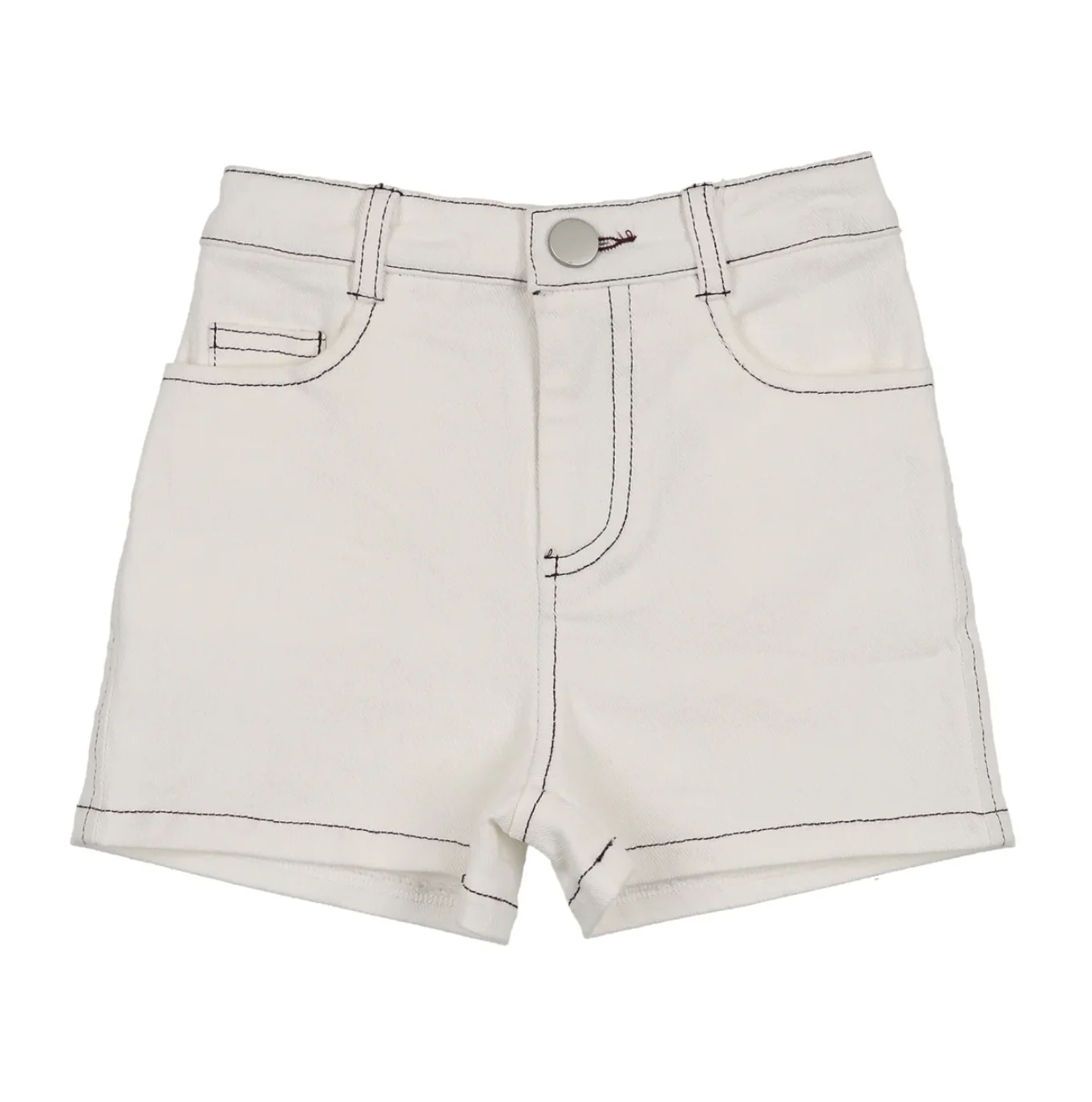 Bonjoy Sherpa Patch Jean Shorts - Mint Green