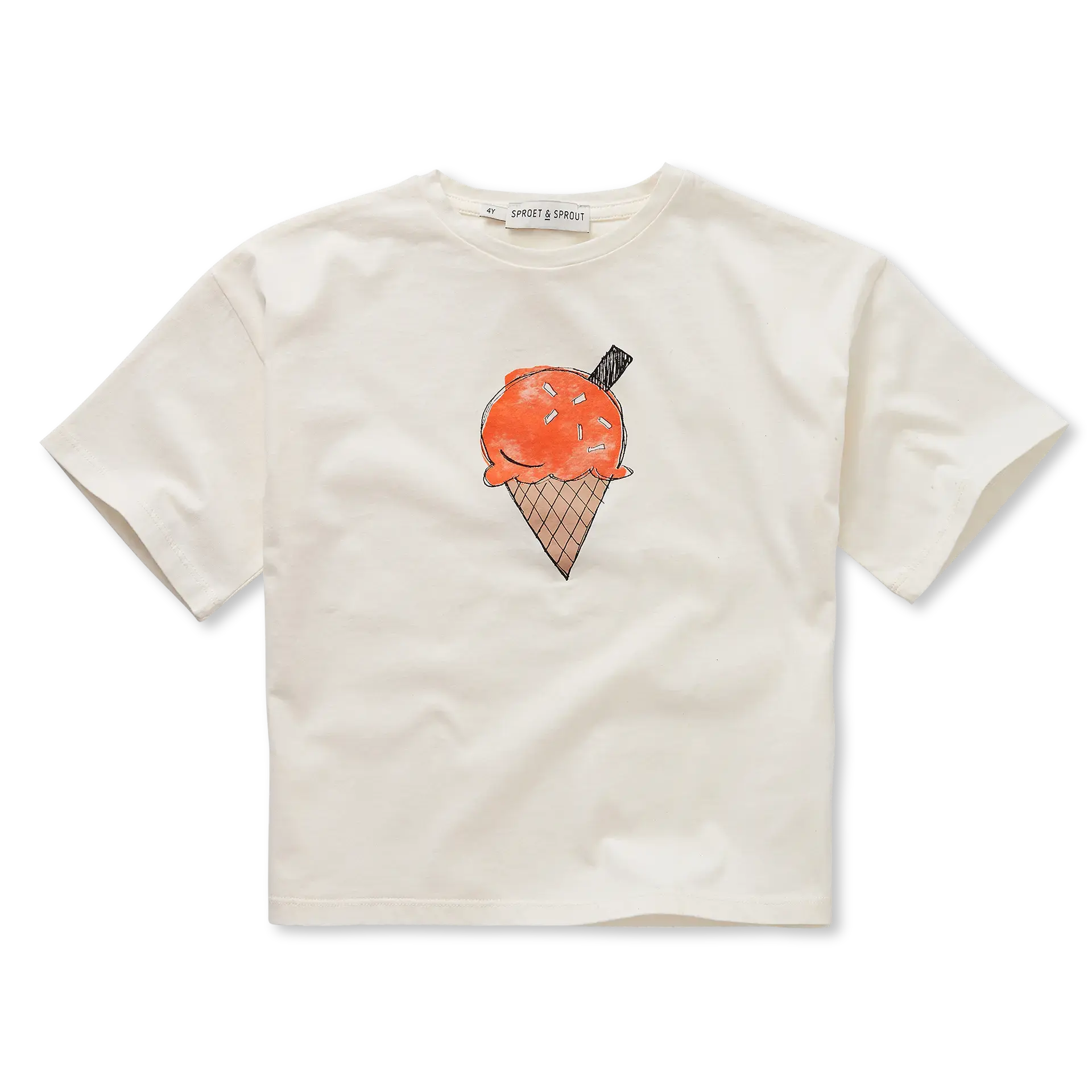 Sproet & Sprout T-shirt ice cream - Off-white 2128