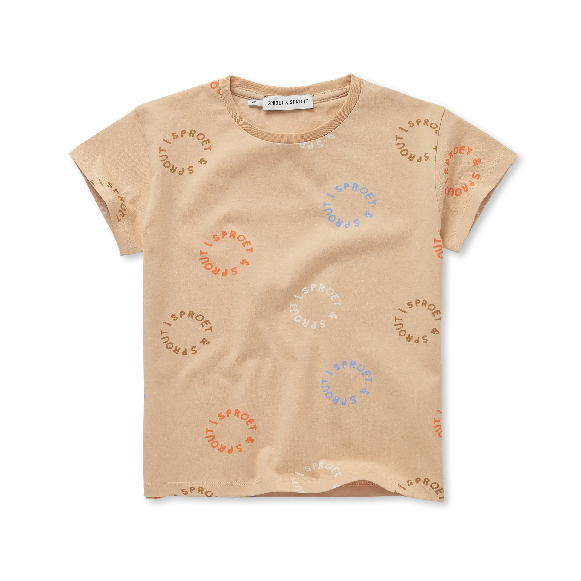 Sproet & Sprout T-shirt Sproet print - Sand 2144