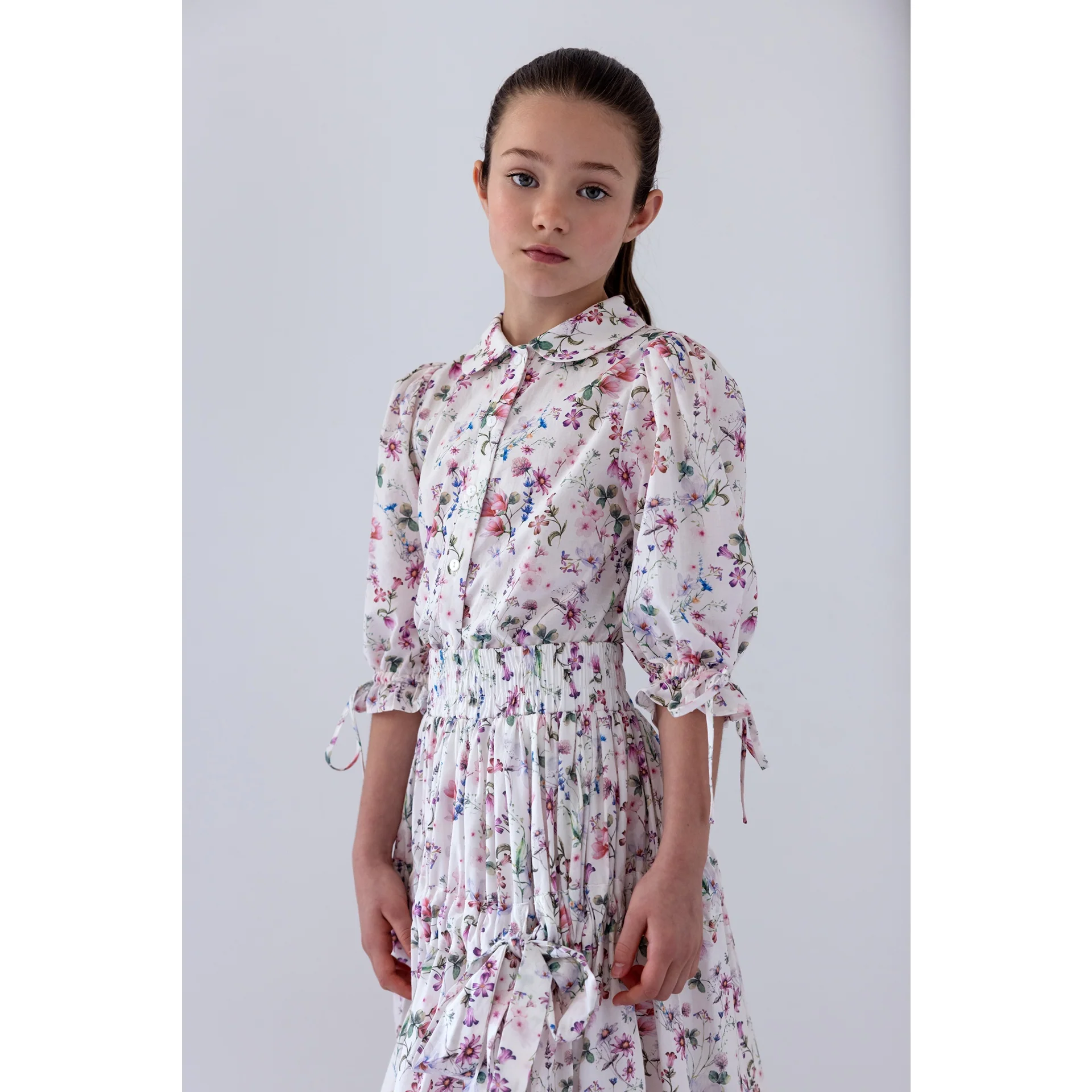 Steph Whispy Floral Print Blouse (8248T) - Image 2