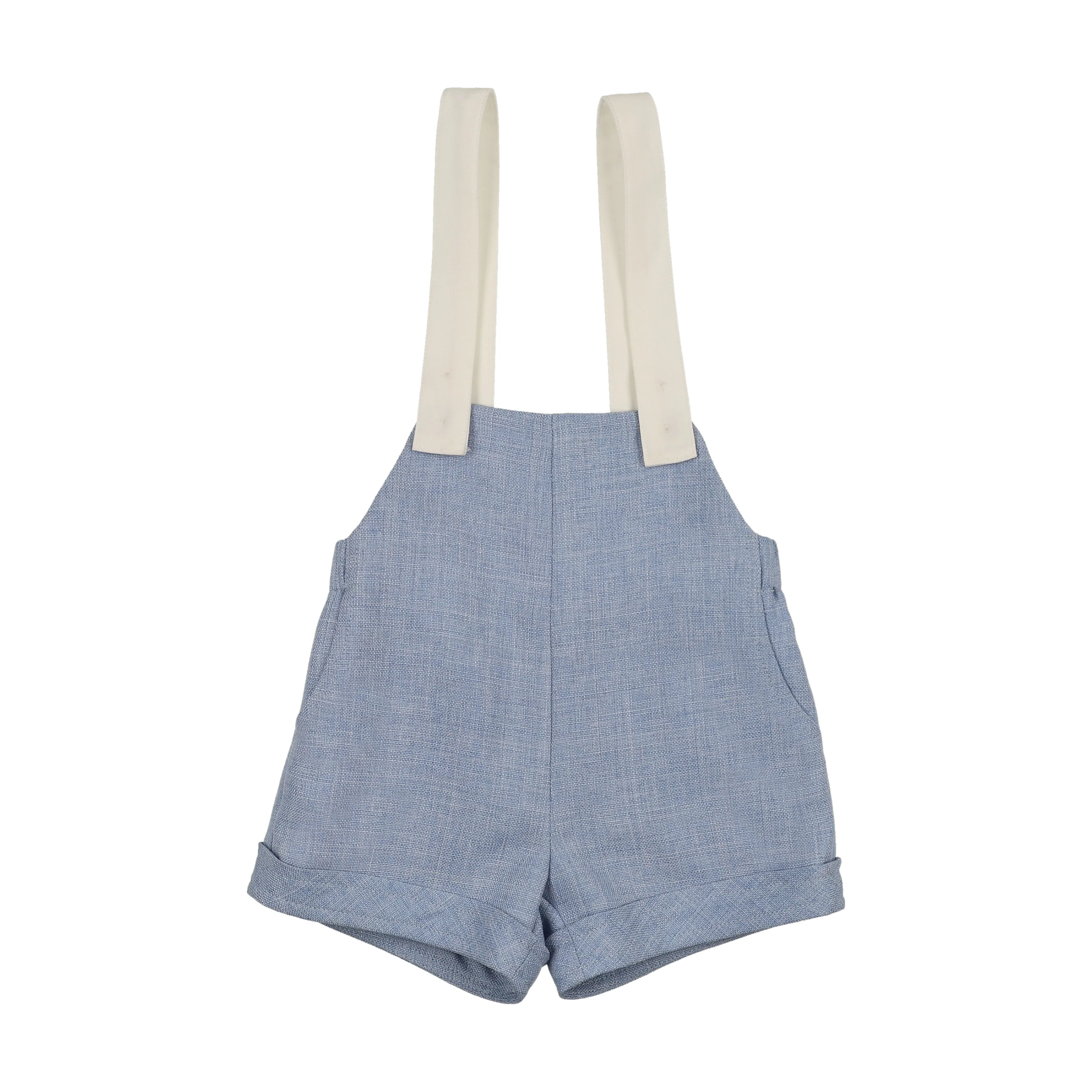 Sweet Threads Light Blue Liam Romper