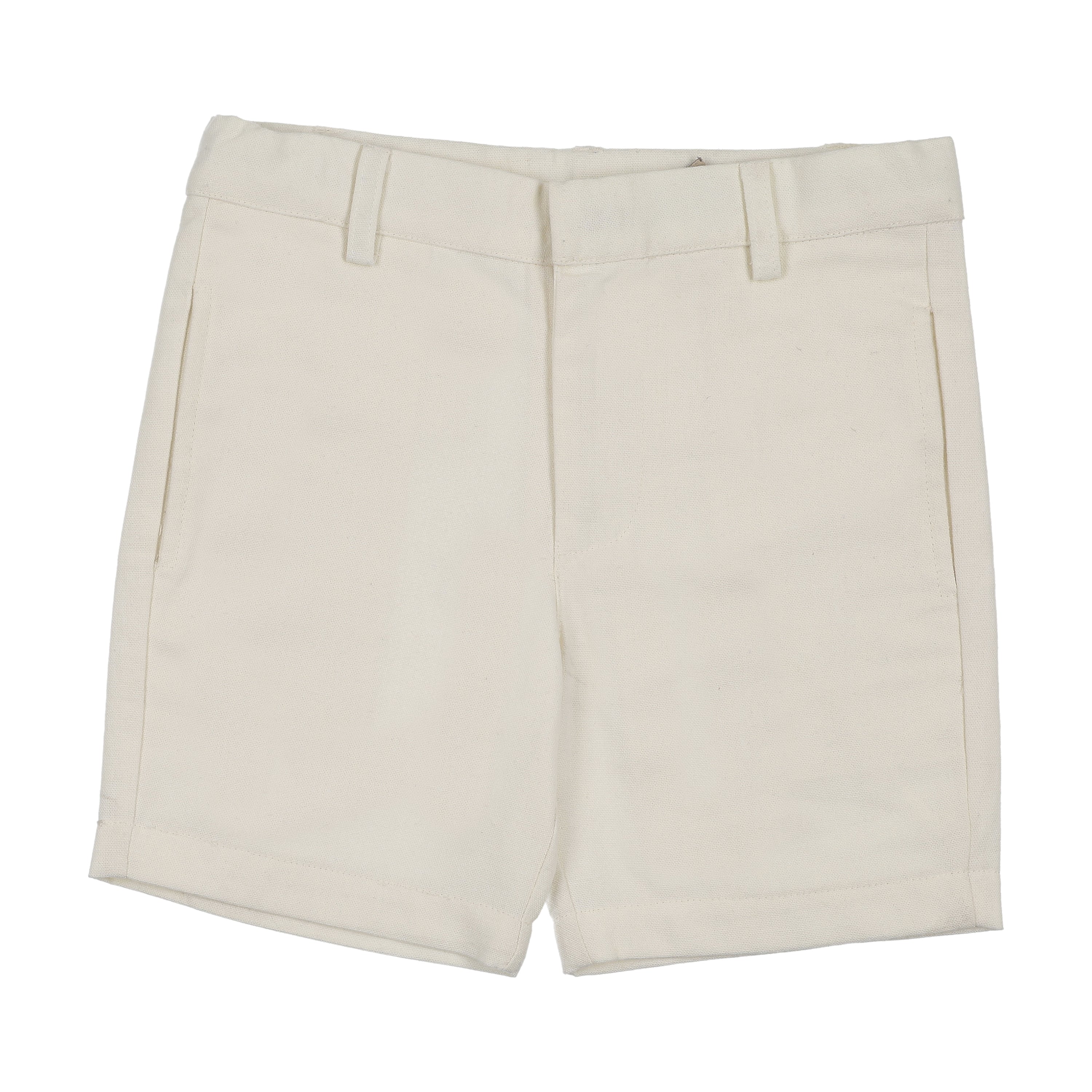 Sweet Threads Off White Blue Kovy Shorts
