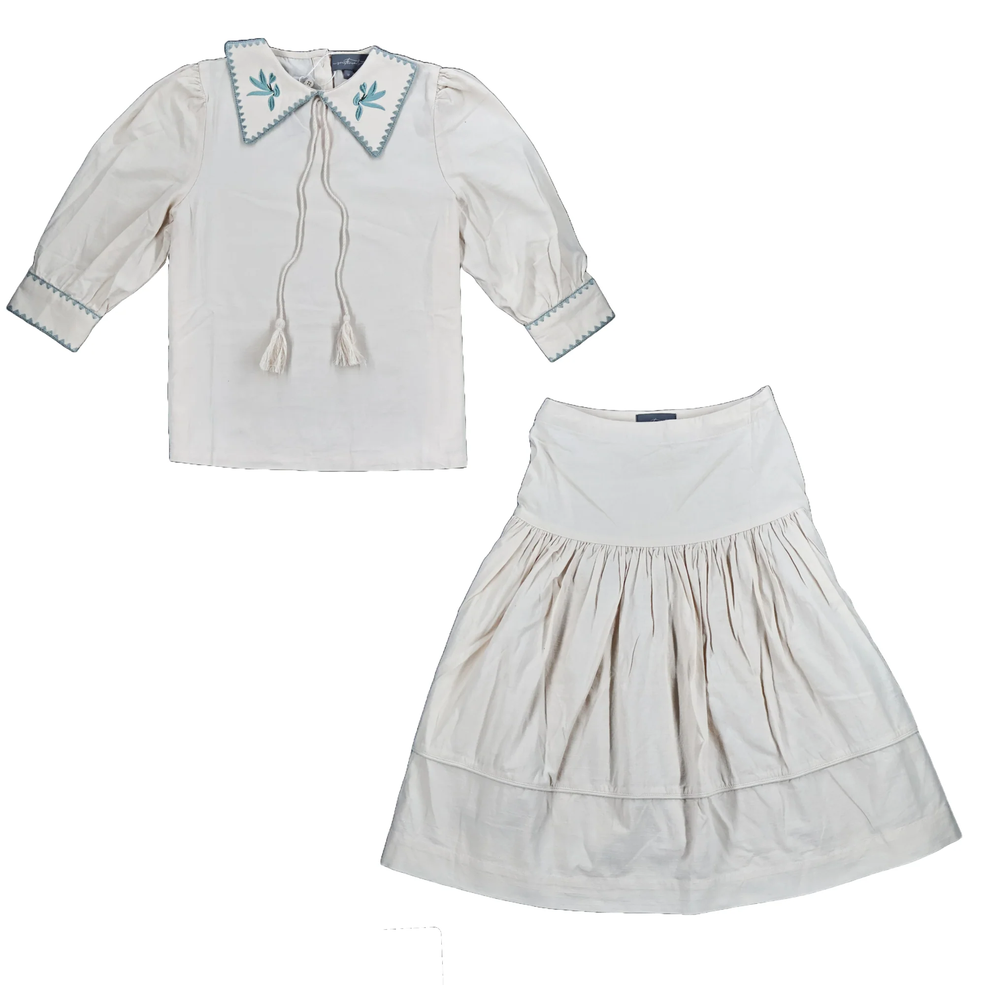 Sweet Threads Off-White Olivia Set