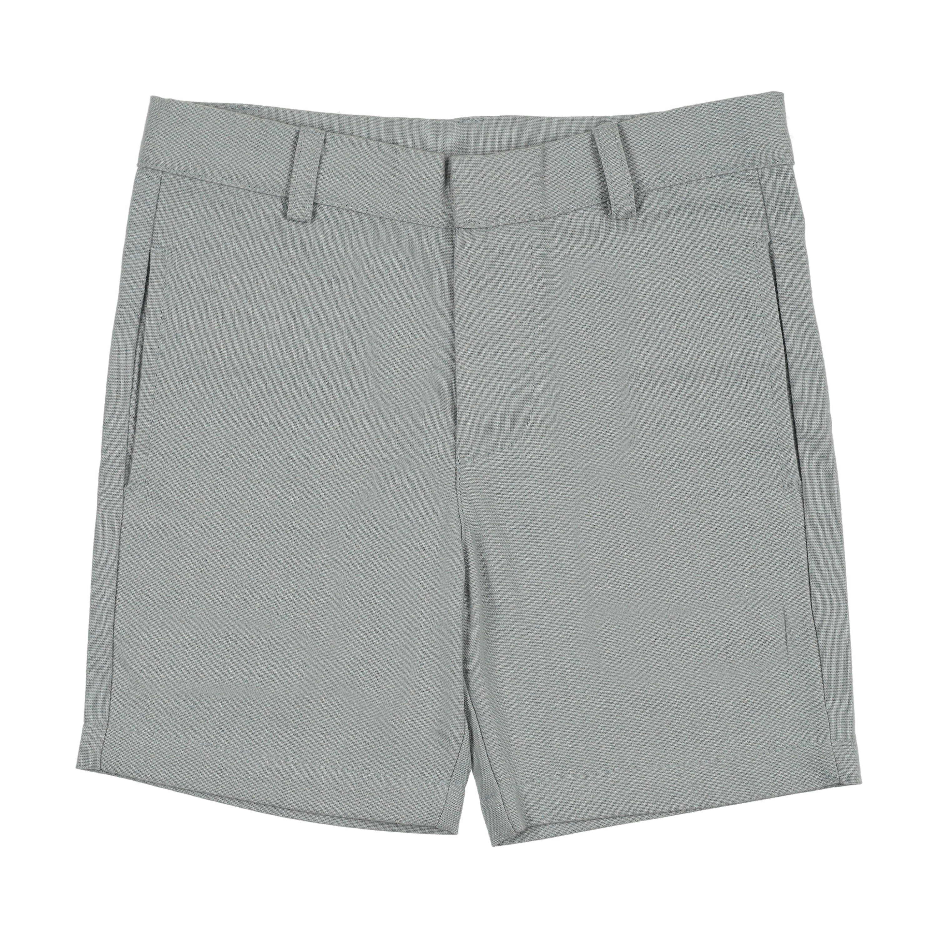 Sweet Threads Textured Blue Blue Kovy Shorts