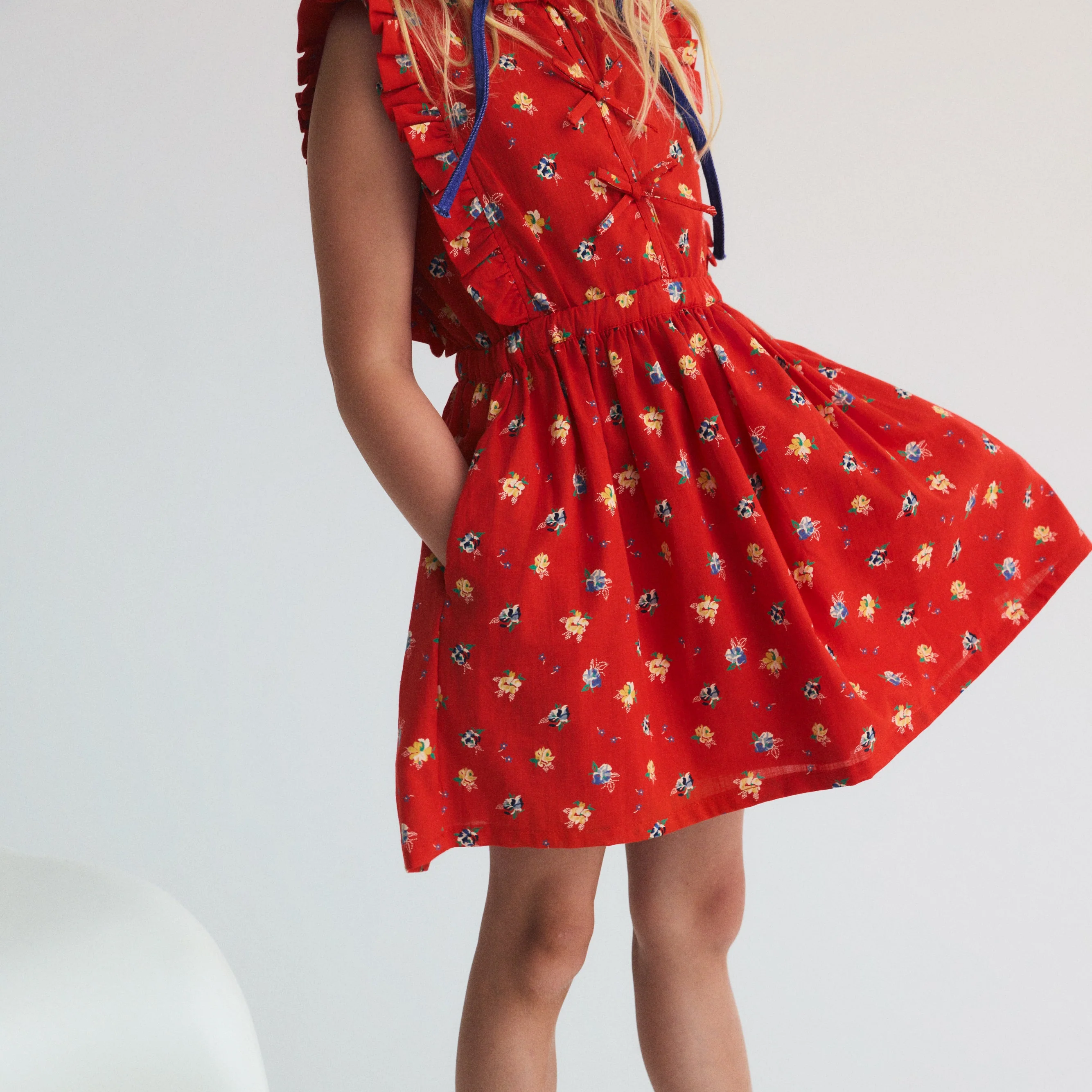 The New Society - Amapola Dress Amapola Print - Image 2