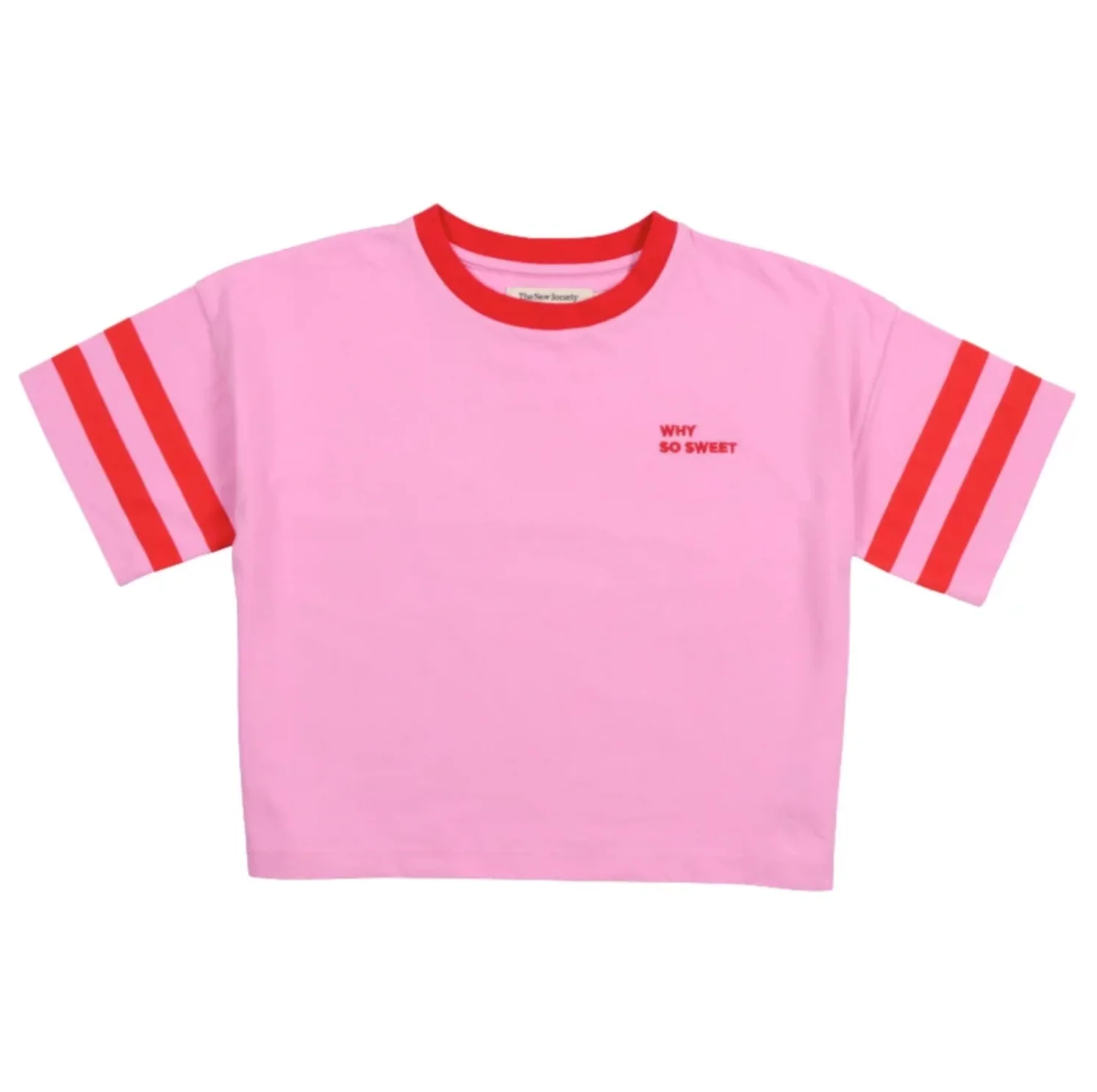 The New Society - Canna T-Shirt Pink Lavander