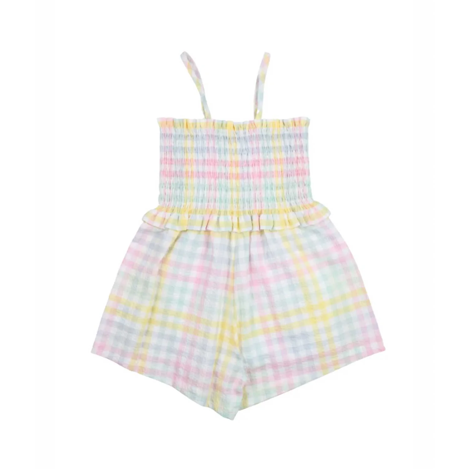 The New Society - Mallow Baby Jumpsuit Mallow Check