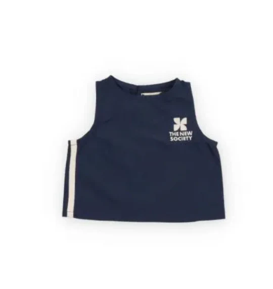 The New Society - TNS Logo Special Baby Vest Summer Midnight