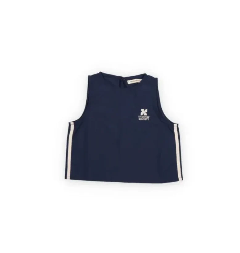 The New Society - TNS Logo Special Vest Summer Midnight